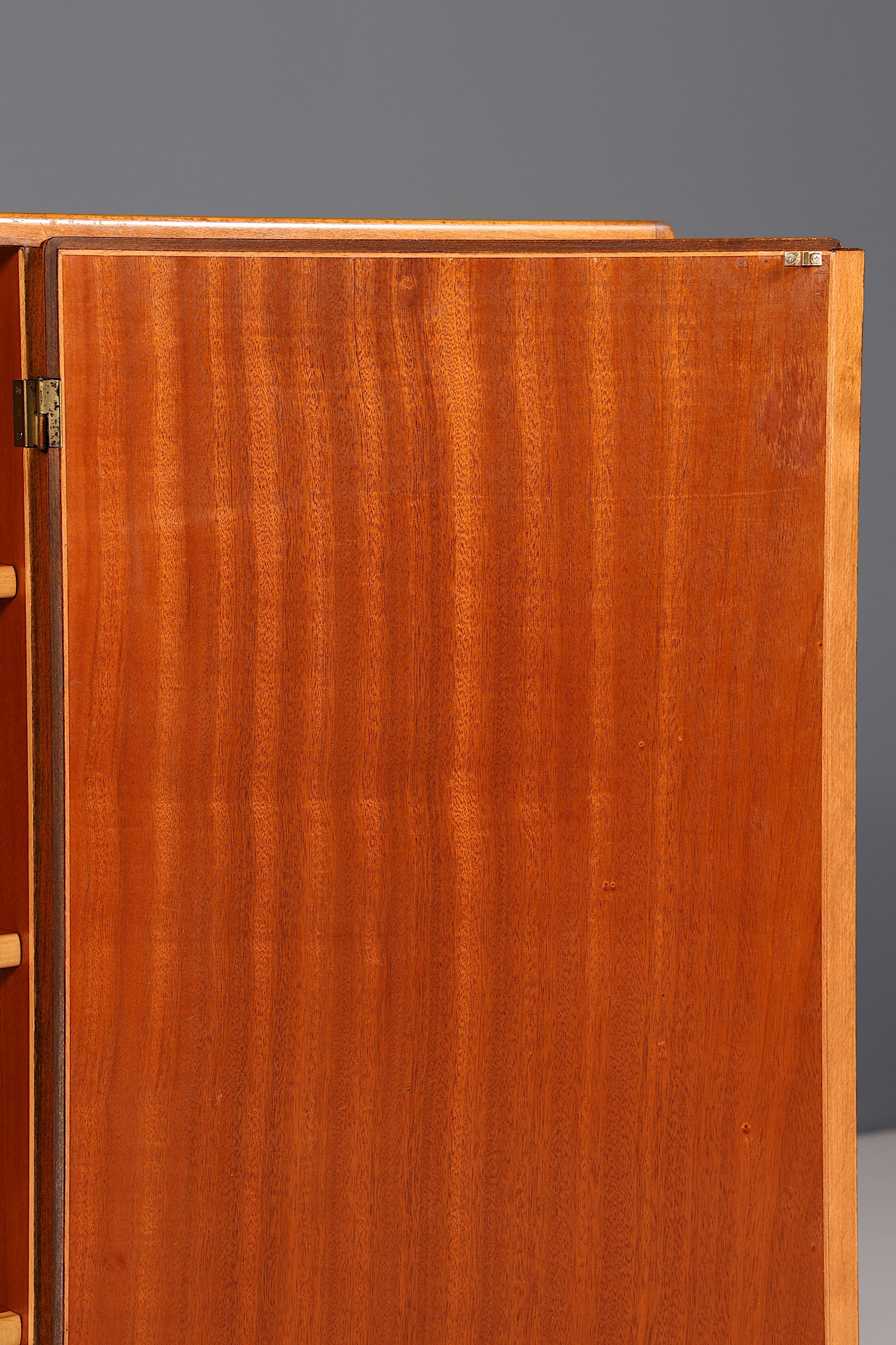 Traumhaftes Mid Century Highboard Palisander Schrank Büro Kommode Aktenschrank Wäscheschrank 60er Jahre