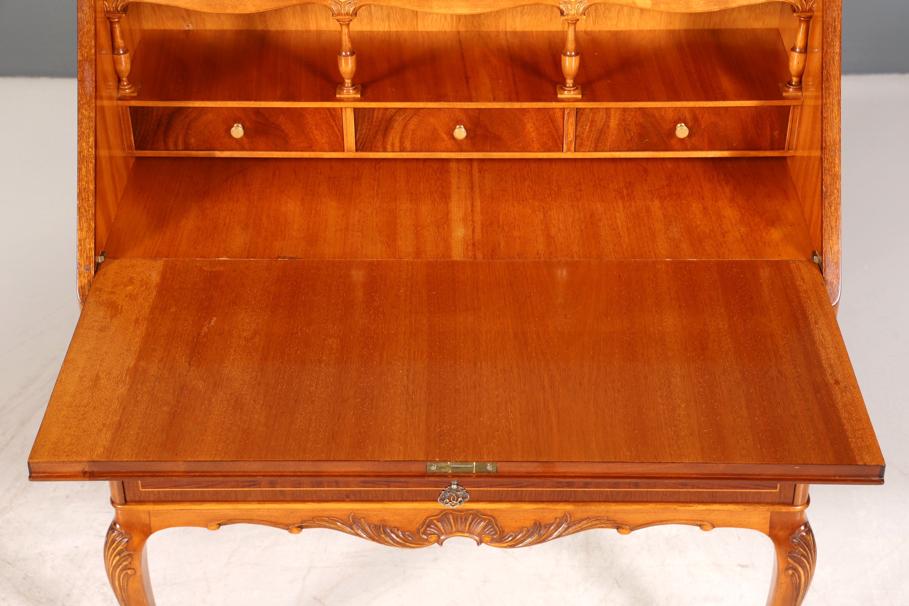 Wunderschöner Sekretär im Barock Stil Büro Kommode Schreibkommode Schreibtisch