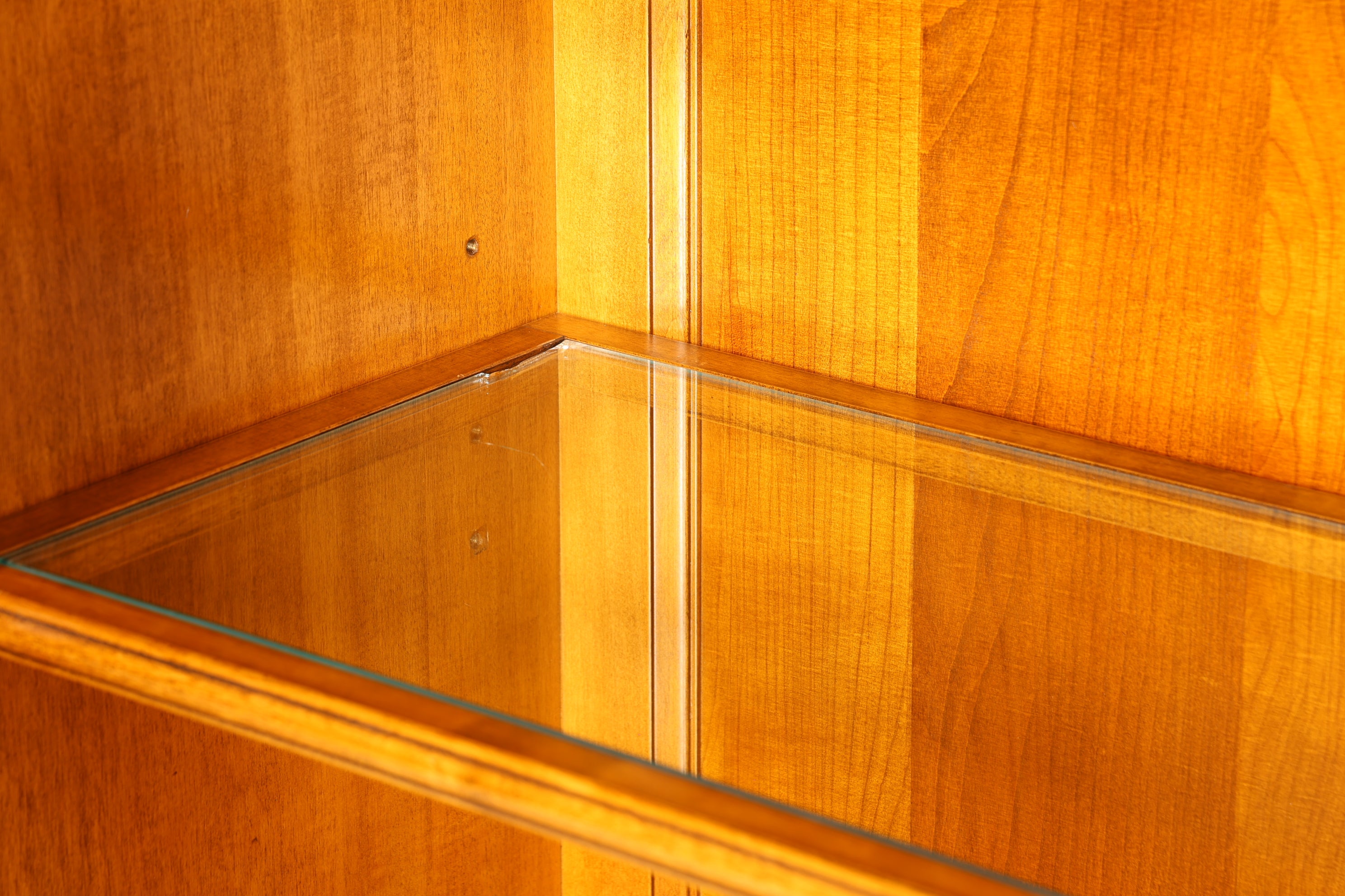 ENG06 | E013 Traumhafte Original Selva Vitrine Antik Stil massiv Holz Buffet Villa Borghese Schrank Bibliothek