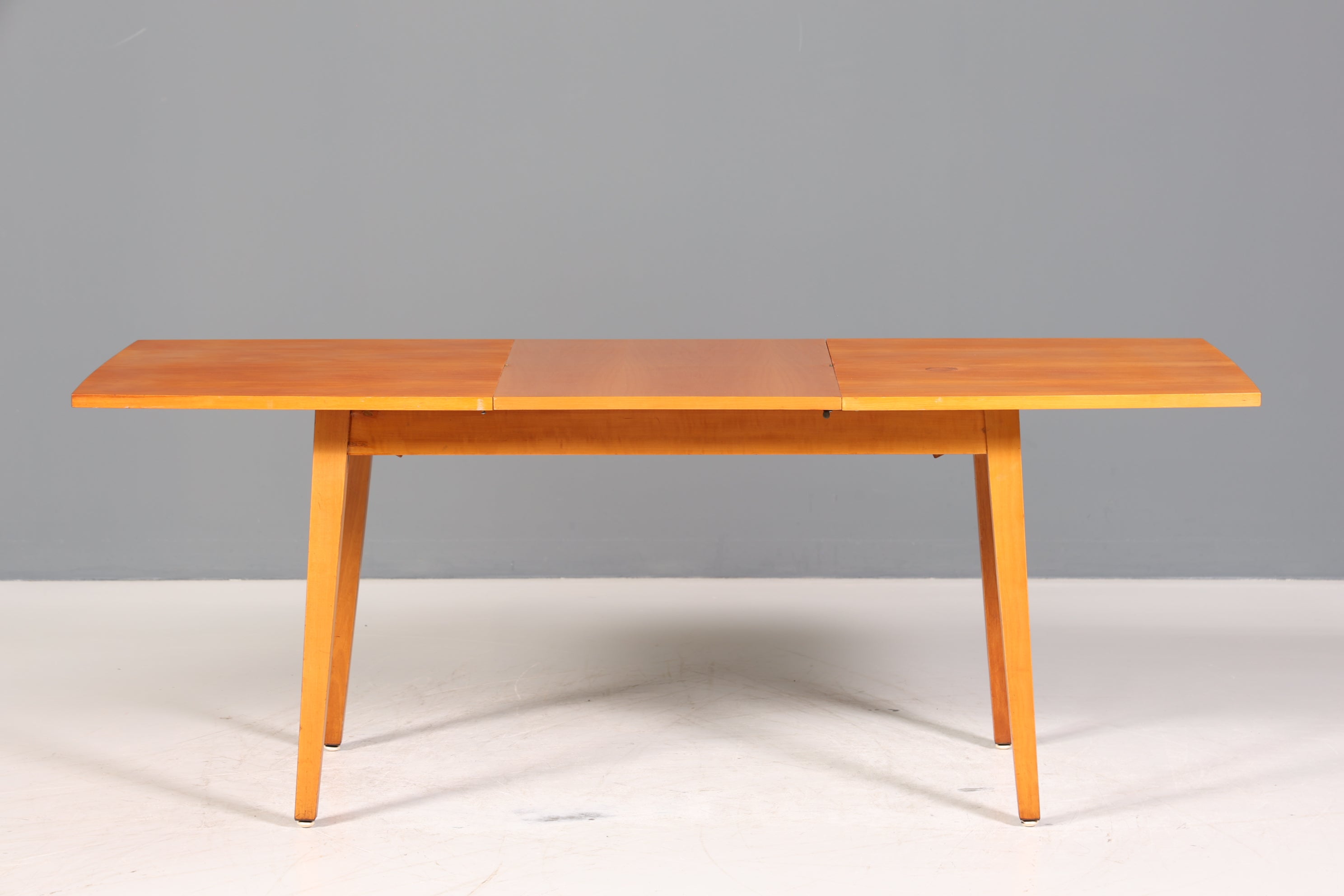 MID45| E018 Wunderschöner Mid Century Küchentisch Vintage Tisch ausziehbar und höhenverstellbar