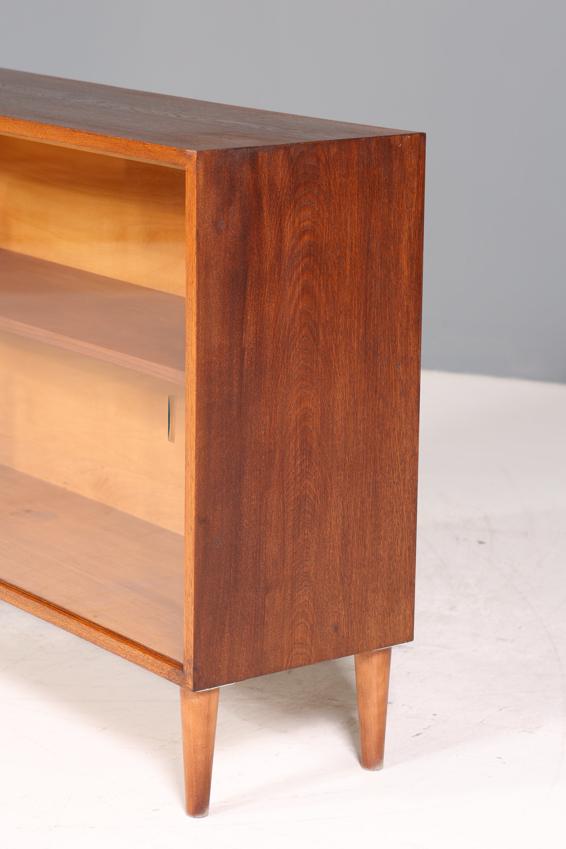 Wunderschöne Mid Century Vitrine Vintage Regal Retro Bücherregal 1 von 2