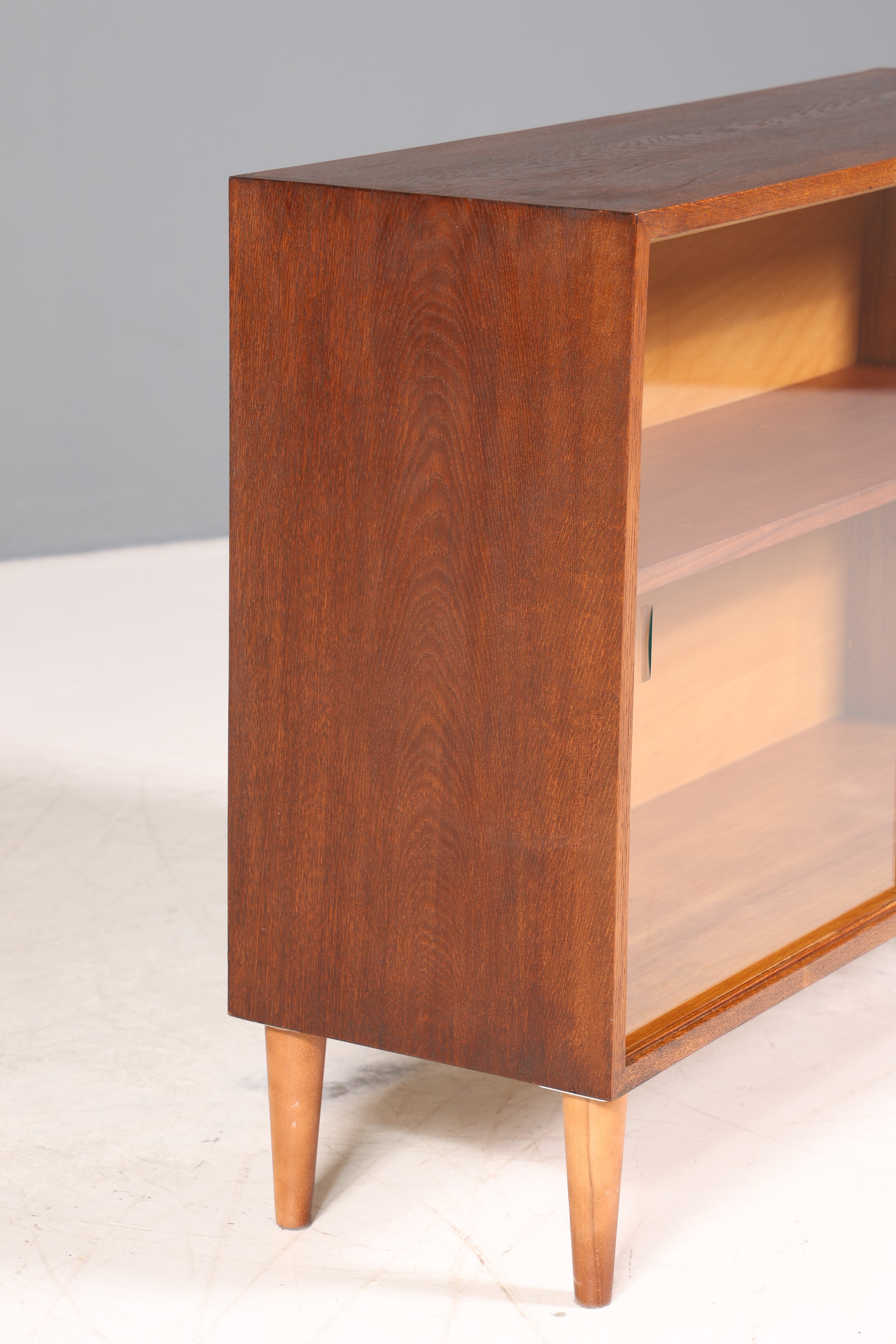 Wunderschöne Mid Century Vitrine Vintage Regal Retro Bücherregal 1 von 2