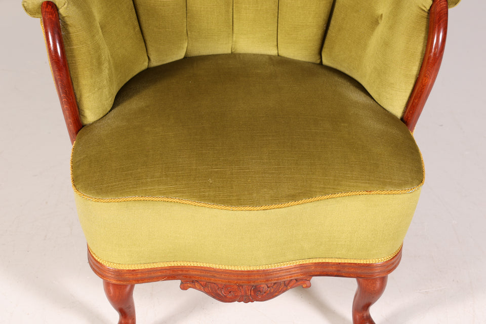 Wunderschöner Sessel im Louis Philippe Stil 60s "Bergère" Barock Stil 2 von 2