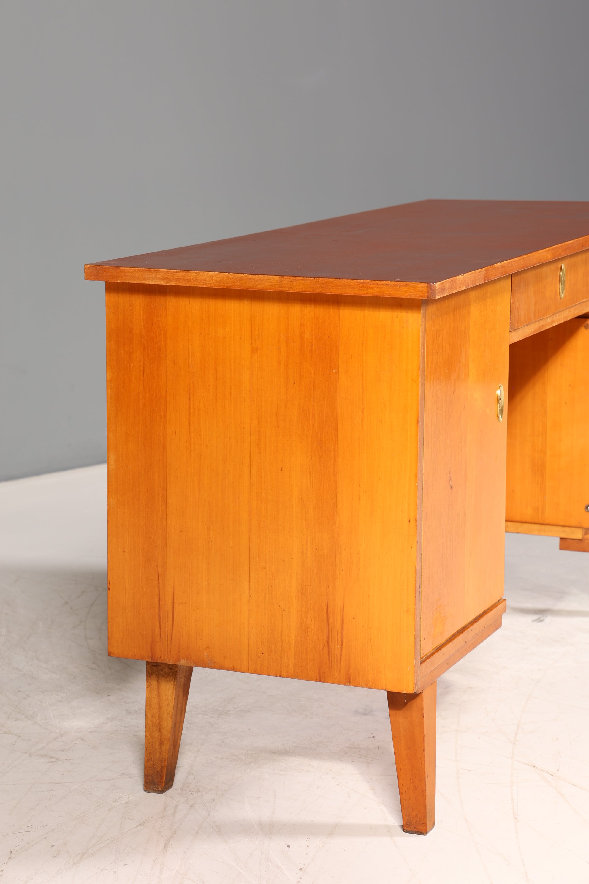 Wunderschöner Mid Century Schreibtisch Danish Design Bürotisch Vintage Office Table