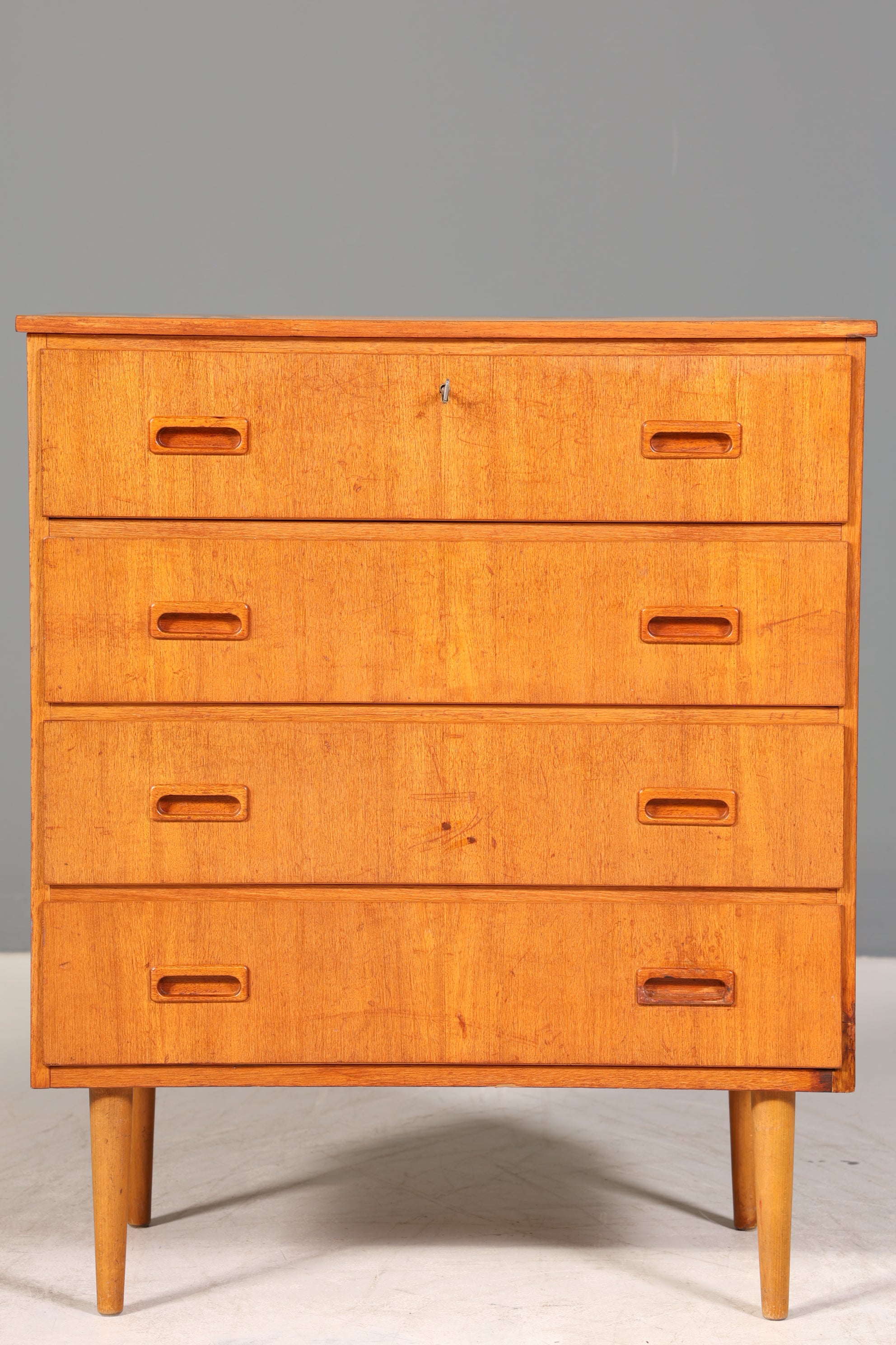 Wunderschöne Mid Century Kommode echt Holz Sideboard Vintage Schubladen Kommode