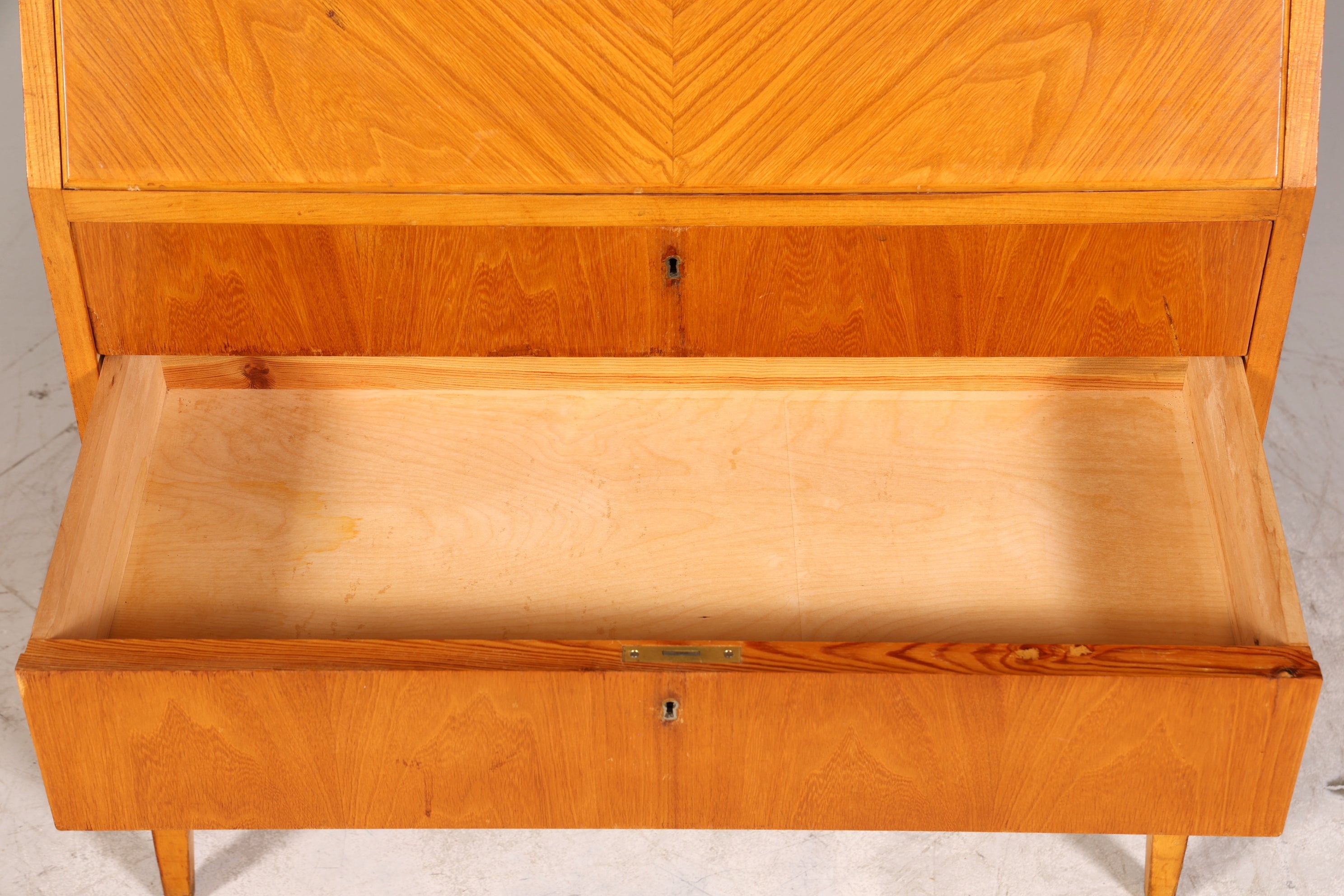 Wunderschöner Sekretär im Biedermeier Stil um 1930 echt Holz Schreibmöbel Kommode