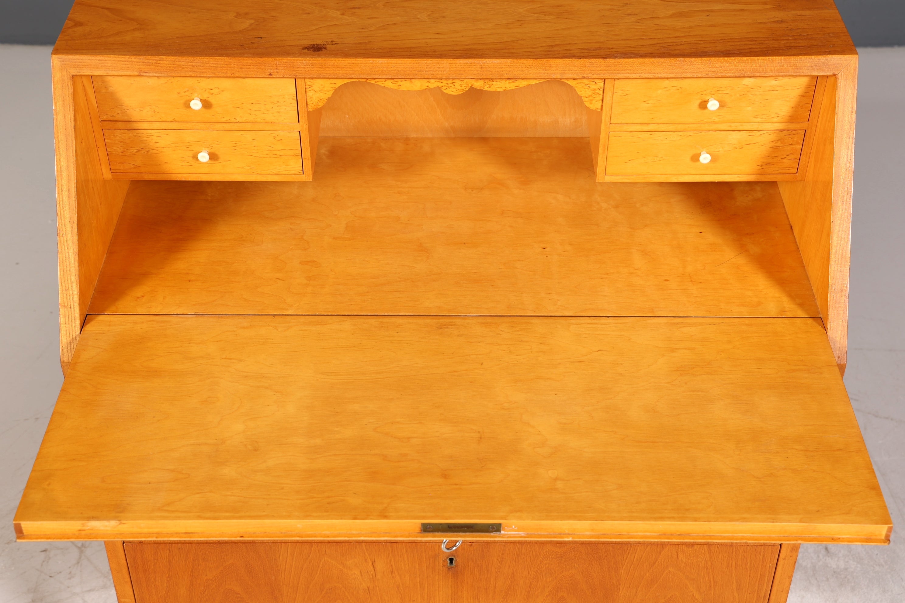 Wunderschöner Sekretär im Biedermeier Stil um 1930 echt Holz Schreibmöbel Kommode