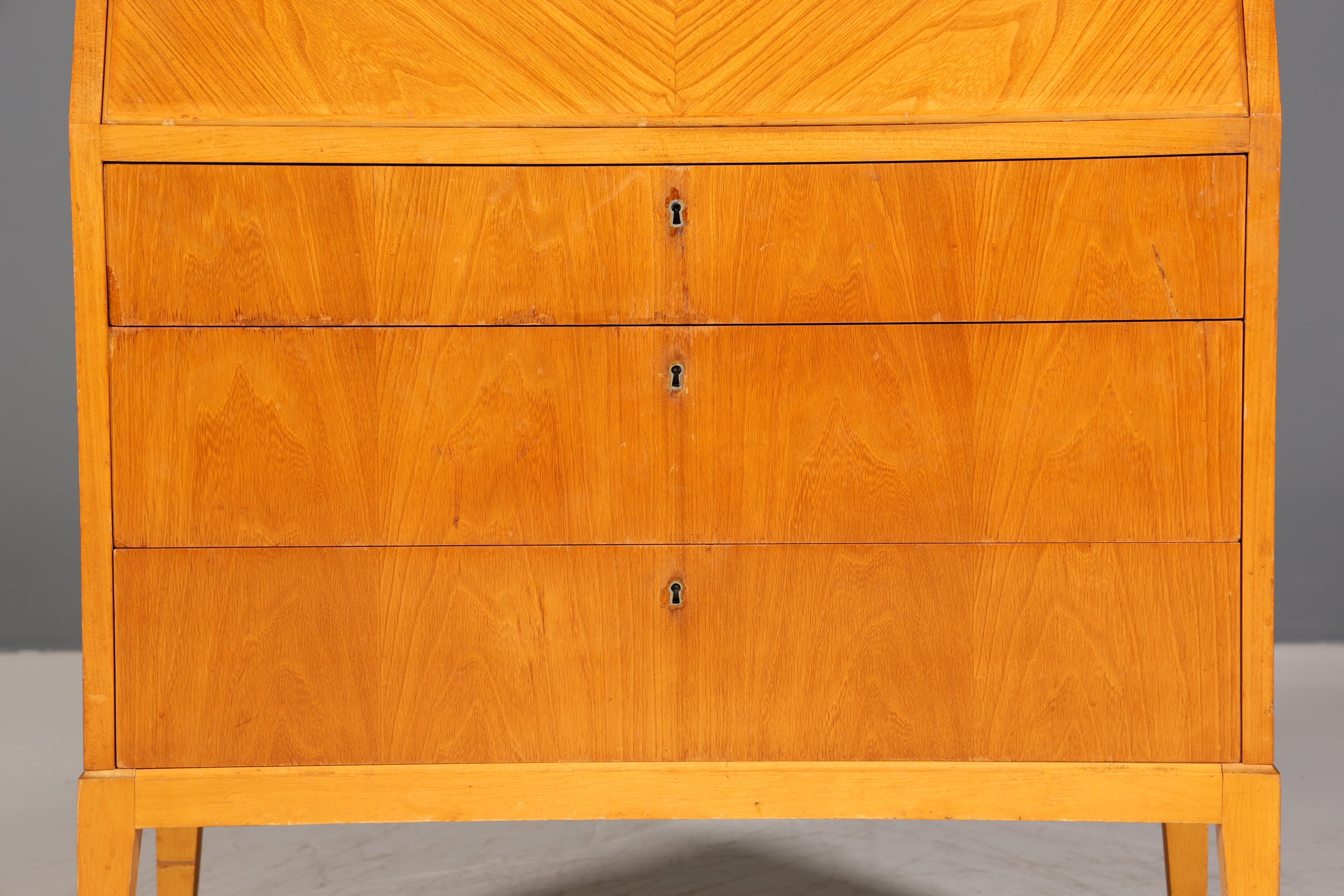 Wunderschöner Sekretär im Biedermeier Stil um 1930 echt Holz Schreibmöbel Kommode