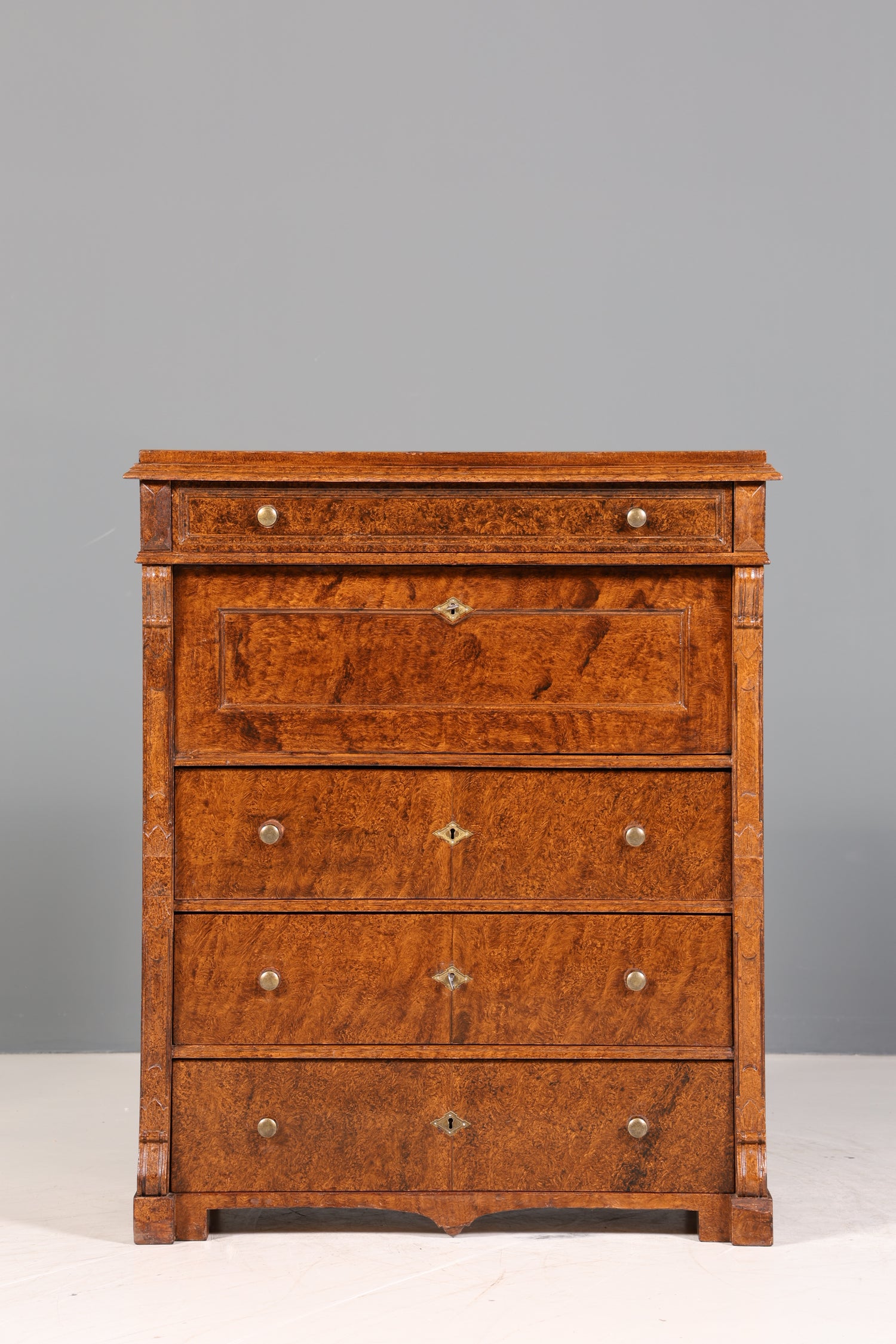 Wunderschöner Antik Sekretär um 1900 Kommode Vertiko Bürokommode Schreibtisch