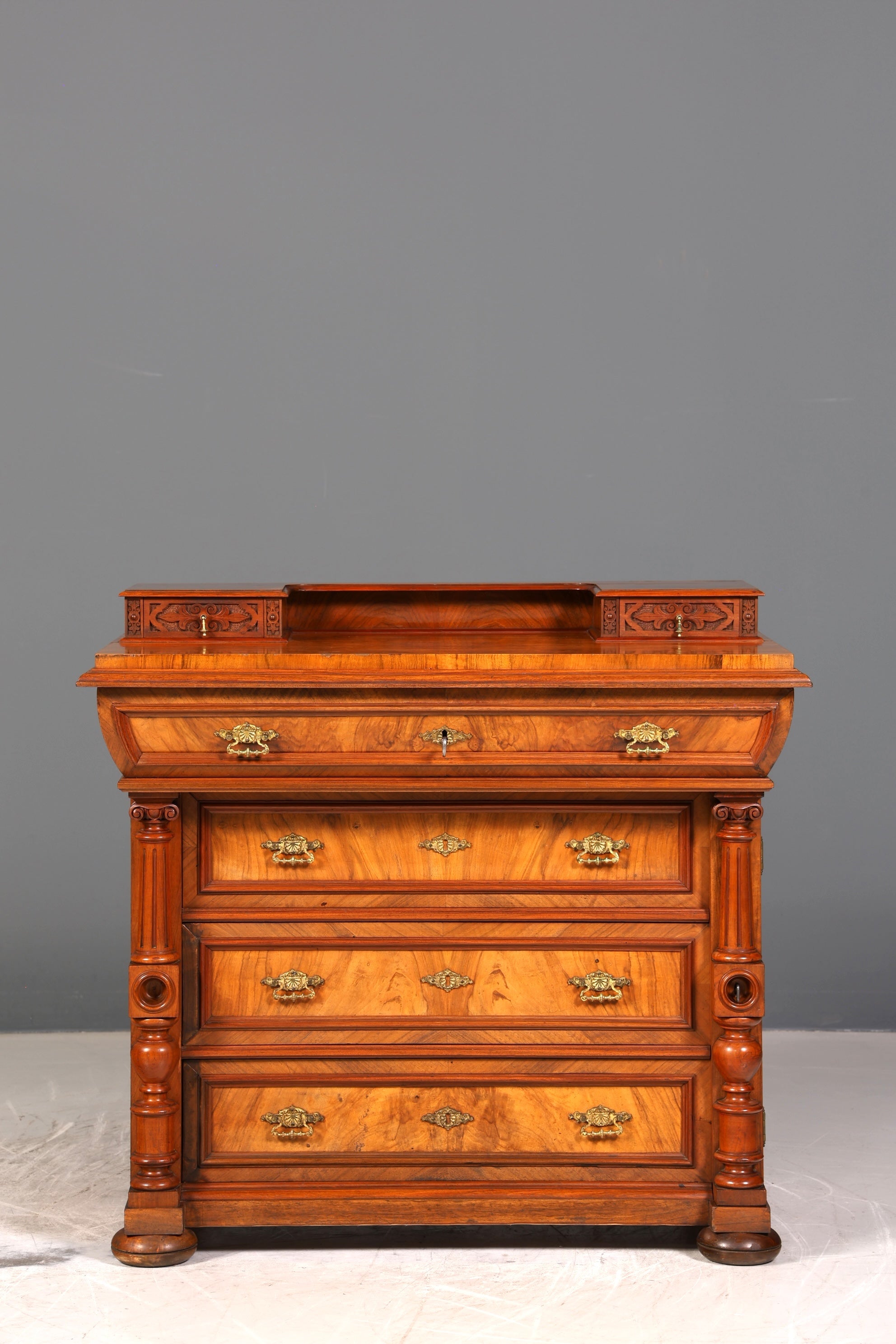 Wunderschöne Gründerzeit Kommode Jugendstil Antik Sideboard Schubladenkommode