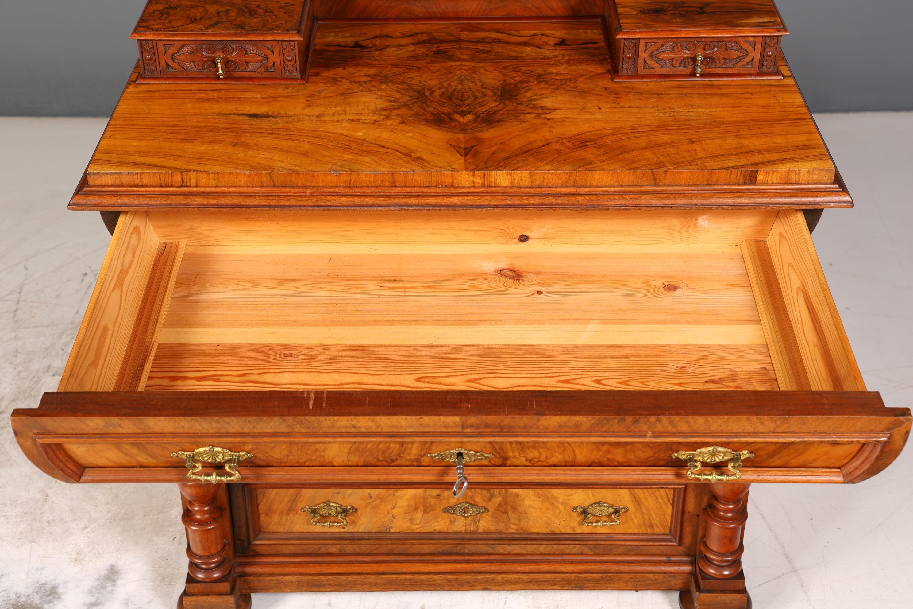 Wunderschöne Gründerzeit Kommode Jugendstil Antik Sideboard Schubladenkommode