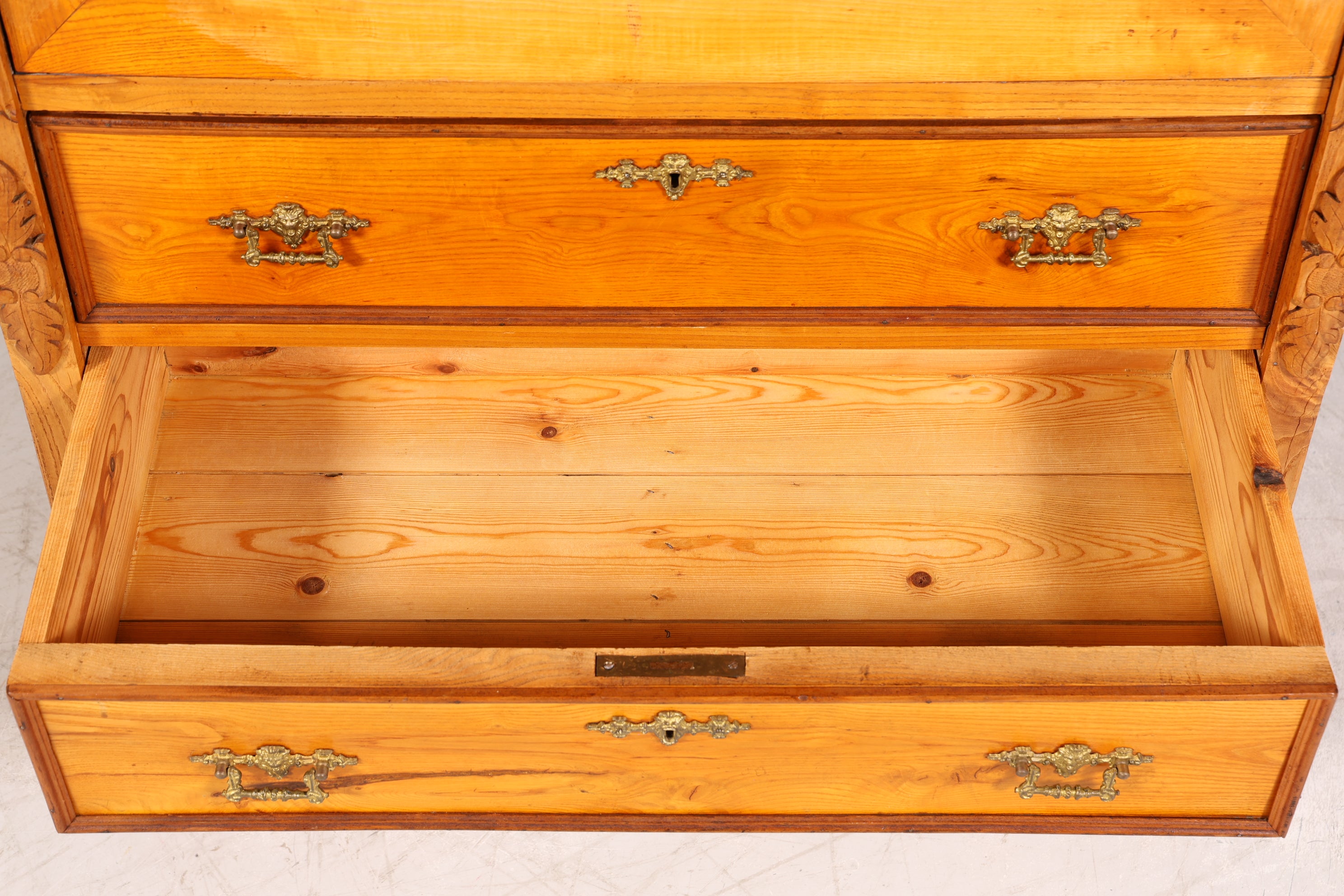 Wunderschöner Gründerzeit Sekretär Vertiko Highboard Louis Philippe Kommode Sekretär Schrank um 1880