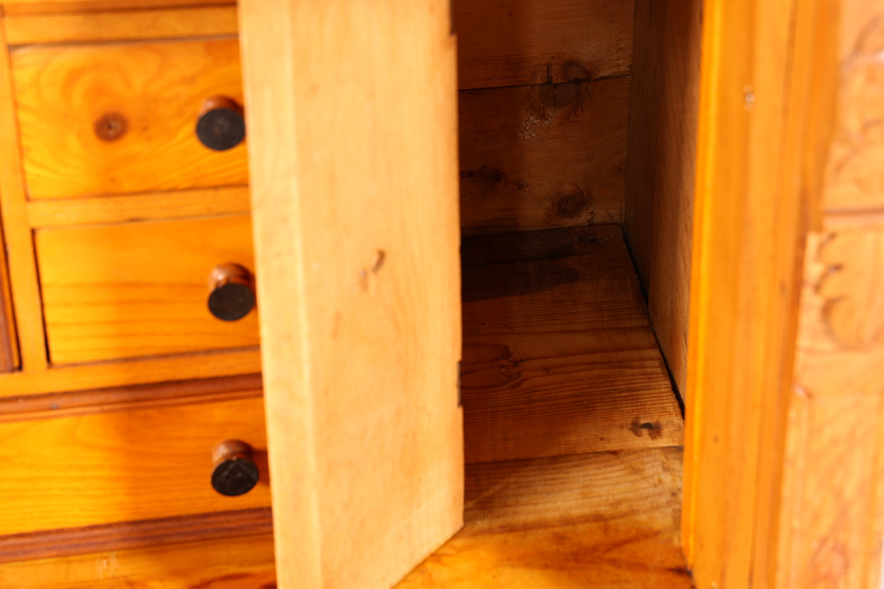 Wunderschöner Gründerzeit Sekretär Vertiko Highboard Louis Philippe Kommode Sekretär Schrank um 1880
