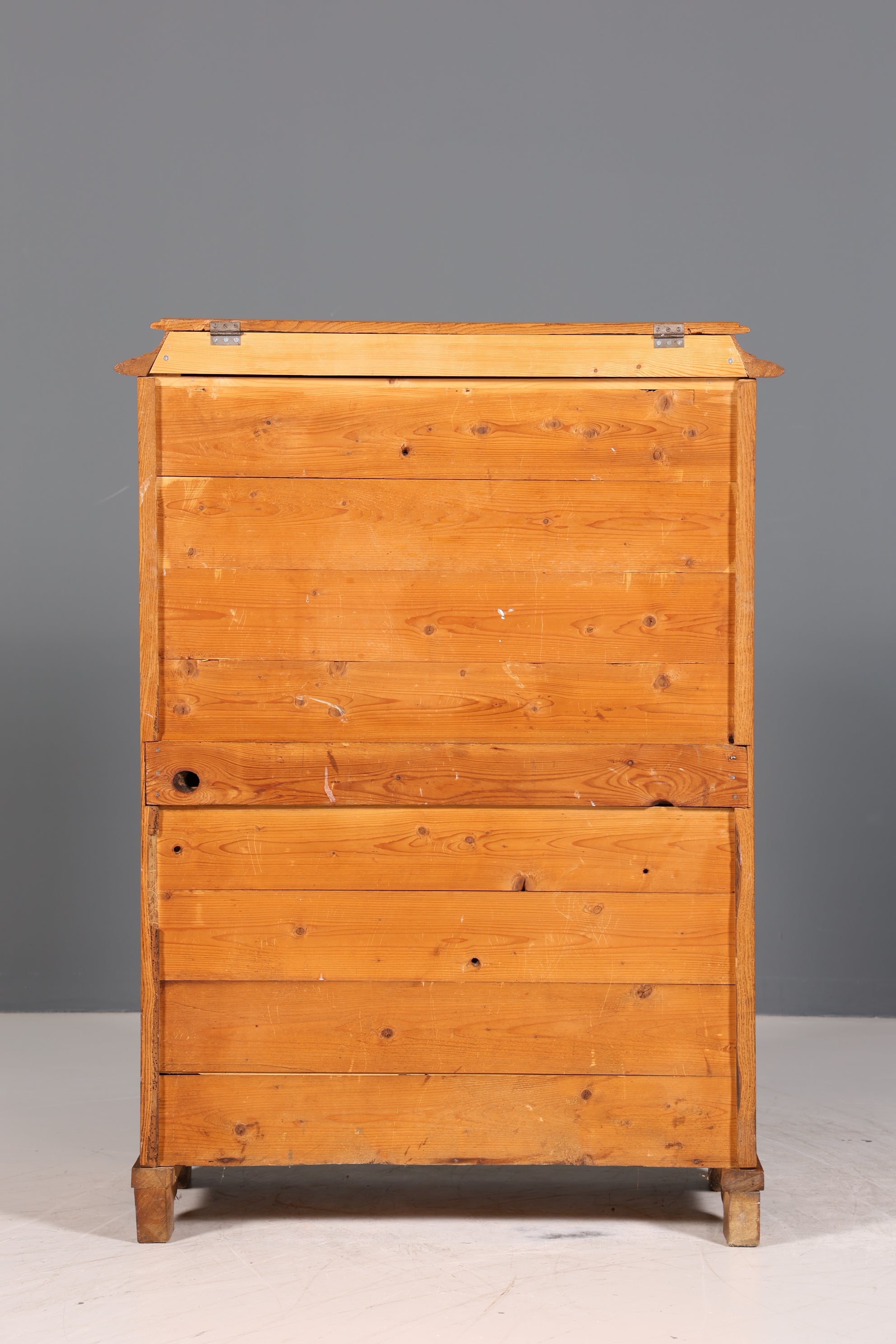 Wunderschöner Gründerzeit Sekretär Vertiko Highboard Louis Philippe Kommode Sekretär Schrank um 1880