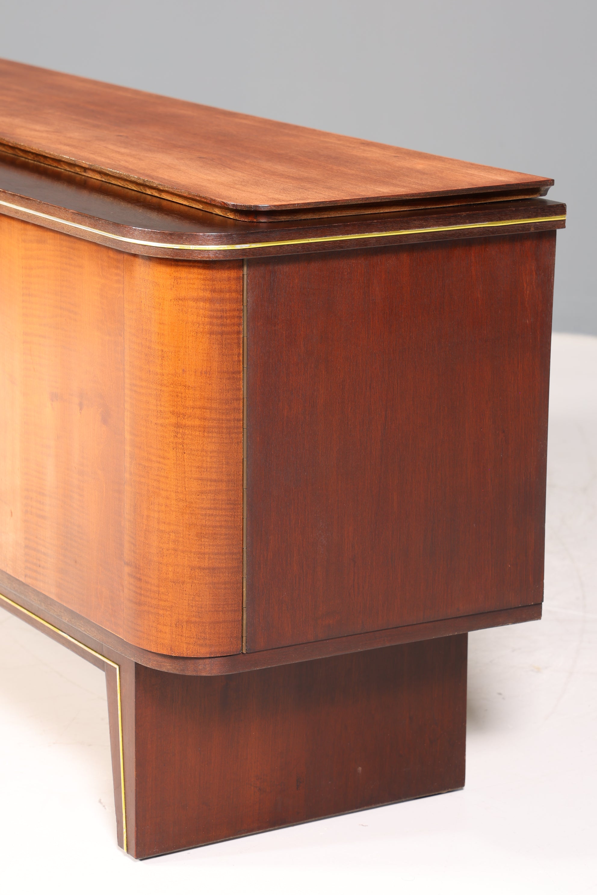 Schlichtes Mid Century Sideboard Vintage TV Kommode 60s Retro Schrank