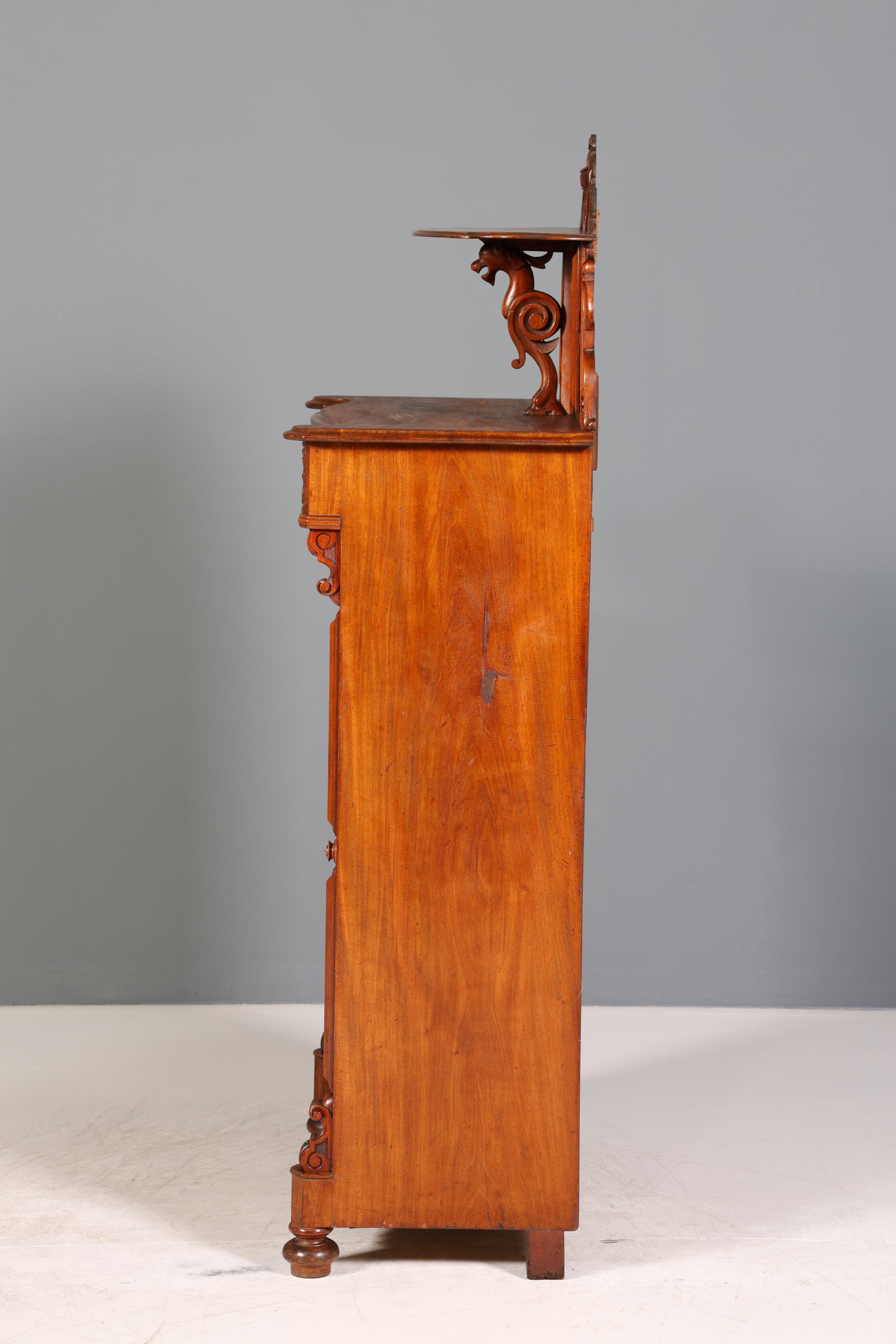 Traumhafter Louis Philippe Schrank um 1880 Gründerzeit Vertiko Aufsatz Schrank