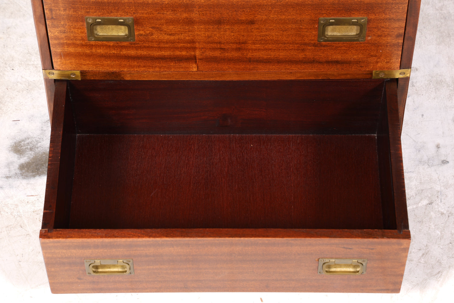 Wunderschöne Englische Vitrine Maritime Bibliothek Schrank echt Holz Geschirrschrank Regal 1 von 3