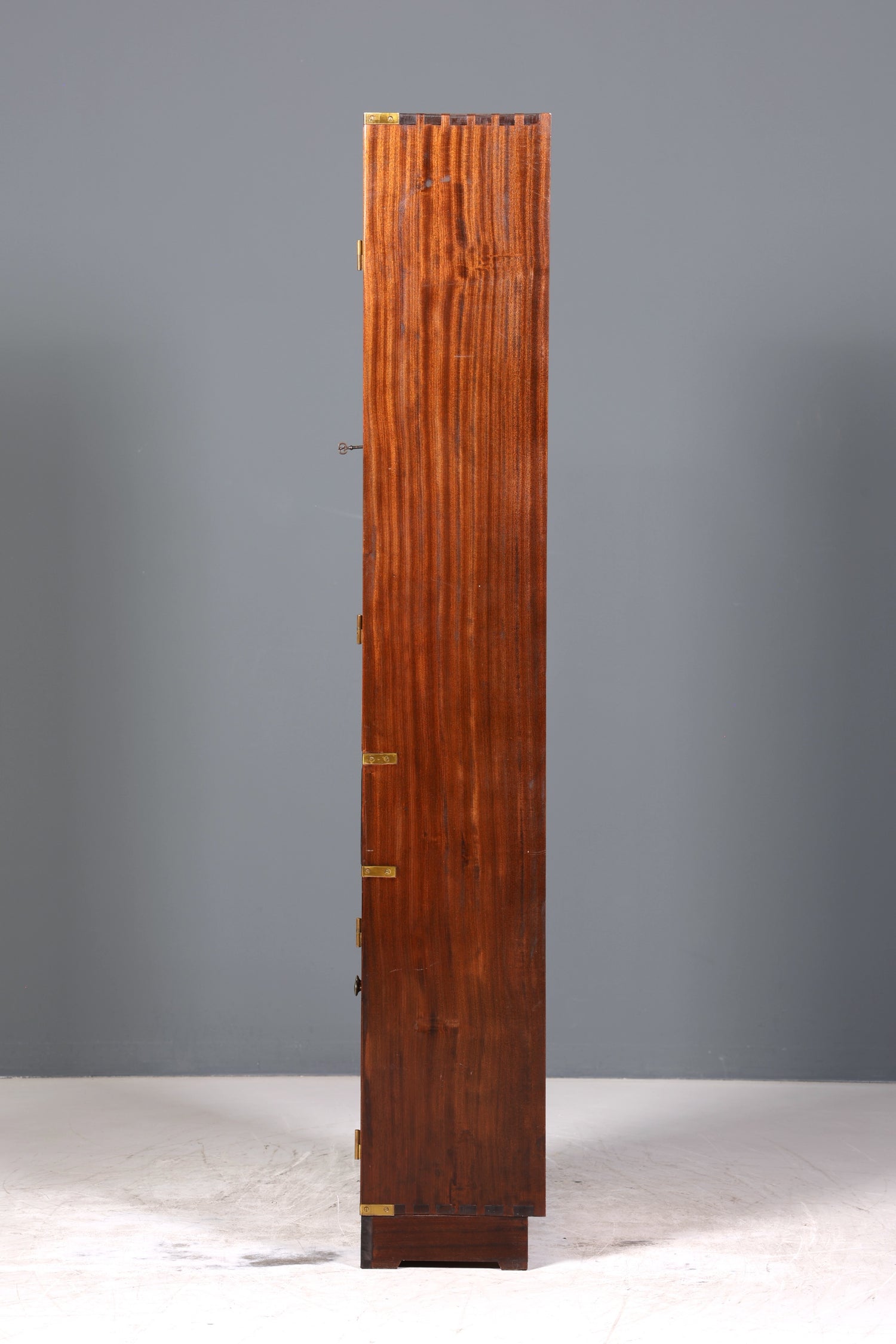 Wunderschöne Englische Vitrine Maritime Bibliothek Schrank echt Holz Geschirrschrank Regal 3 von 3