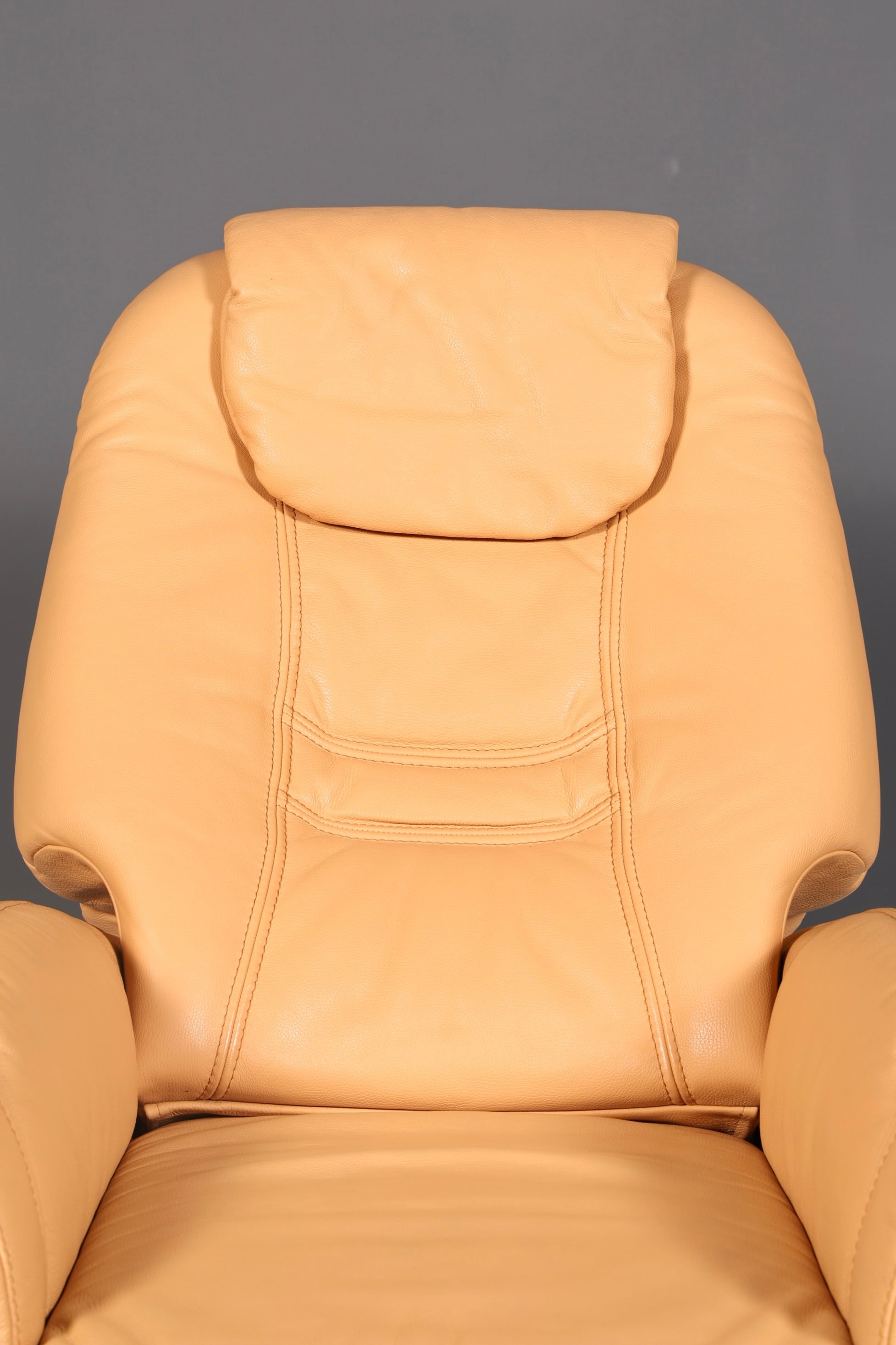 Wunderschöner Himolla Relaxsessel Echtleder Beige Fernsehsessel Ruhesessel mit Liegefunktion Vintage