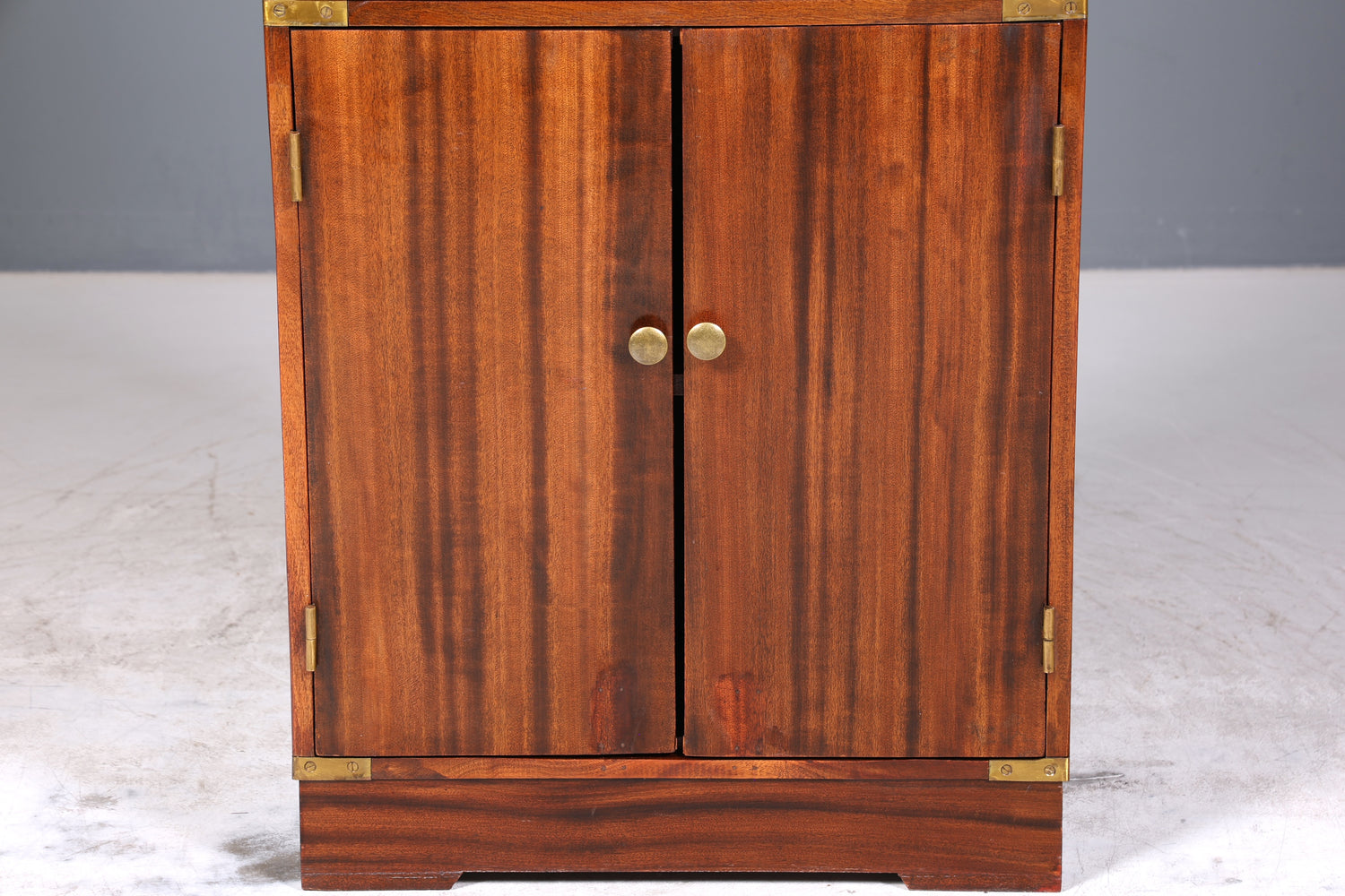 Wunderschöne Englische Vitrine Maritime Bibliothek Schrank echt Holz Geschirrschrank Regal 2 von 3