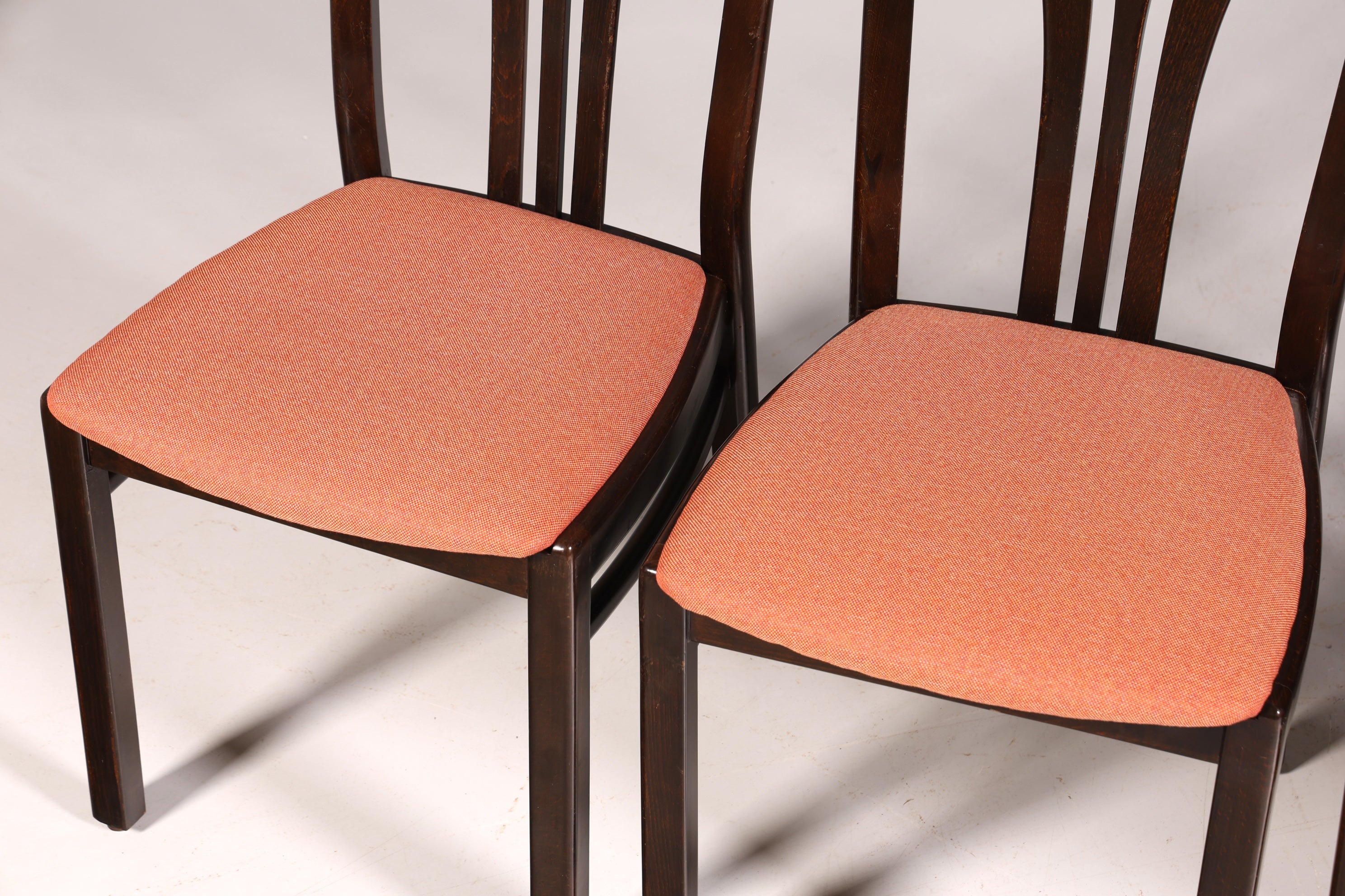 6x Schlichte Mid Century Stühle Retro Stuhlset Küchenstühle Esszimmer Stühle