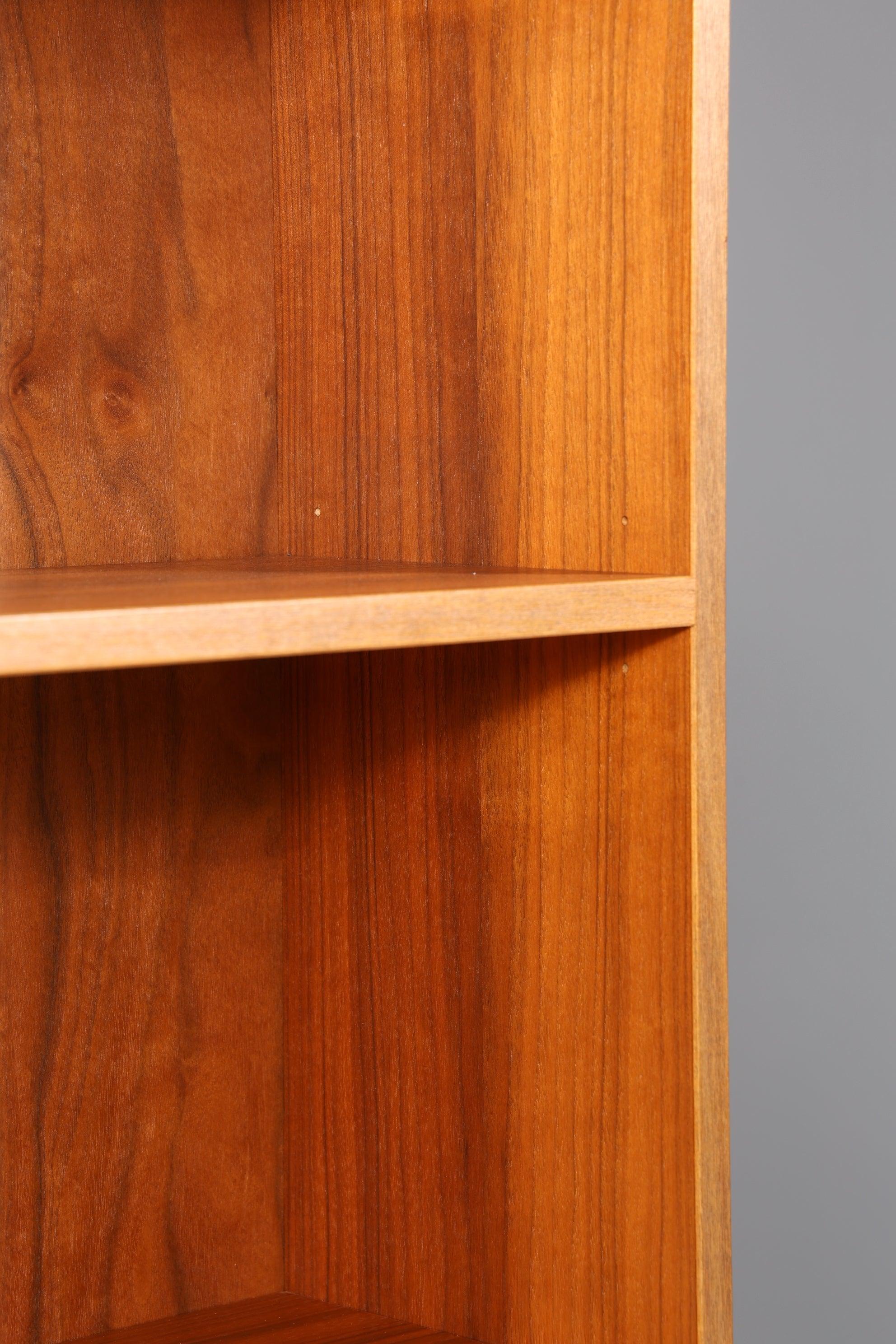 Wunderschönes Mid Century Schrank Vintage Teak Holz Sekretär Regal Retro Bücherregal 60s