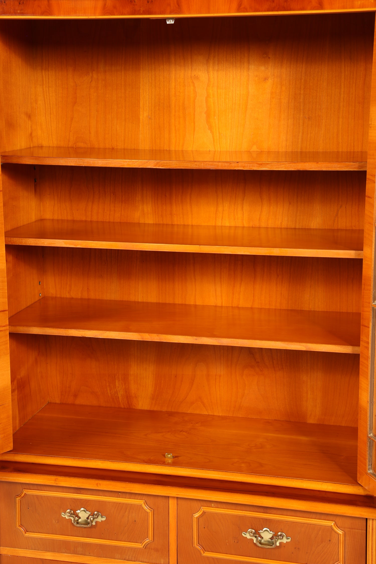 Wunderschöne Englische Vitrine Bücherschrank Buffet Antik Stil Englisch Eibe Glasvitrine Bibliothek