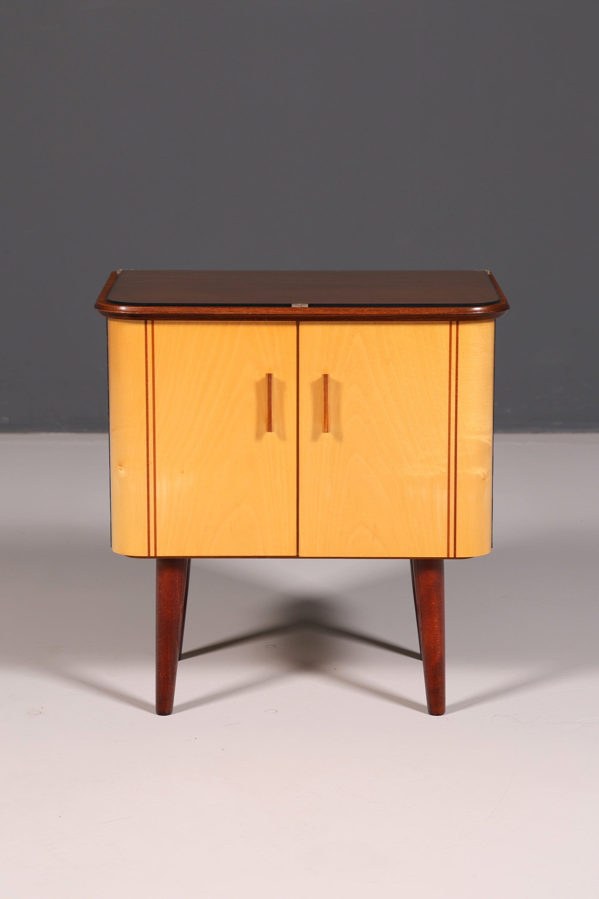 Wunderschöner Mid Century Nachttisch Kommode Beistelltisch Vintage Retro 60s Holz