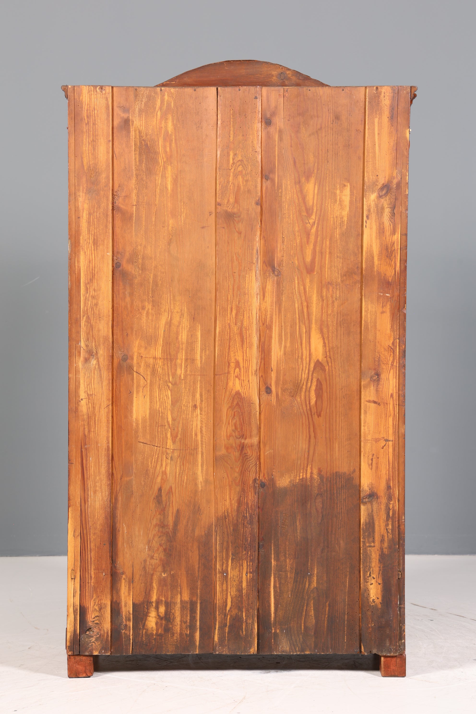 Traumhafte Louis Philippe Vitrine Antik Biedermeier Schrank echt Holz um 1880 Geschirrschrank