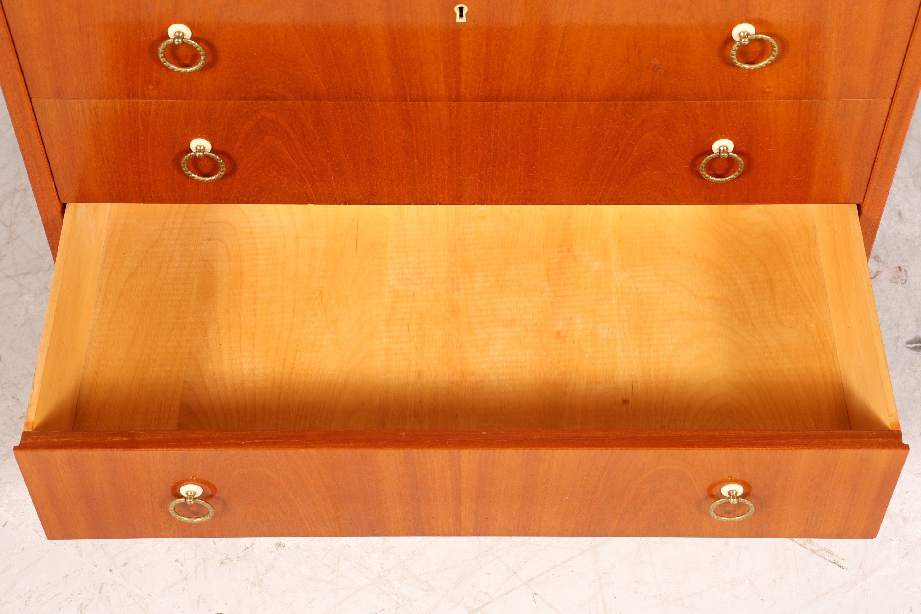 Traumhafter Rollladen Sekretär um 1930 Büro Kommode echt Holz Barock Stil Schreibtisch Bürokommode