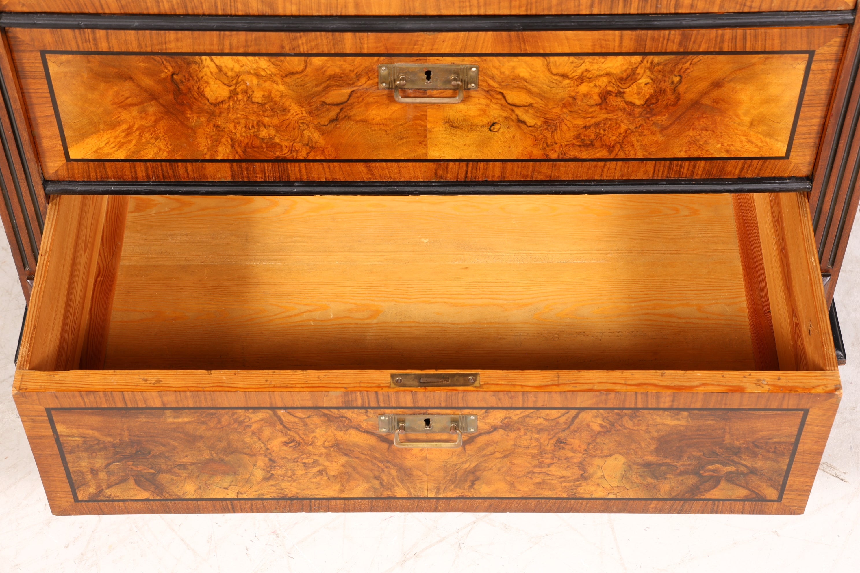 Edle Gründerzeit Kommode Jugendstil Sideboard Antik Schubladenkommode Wäschekommode