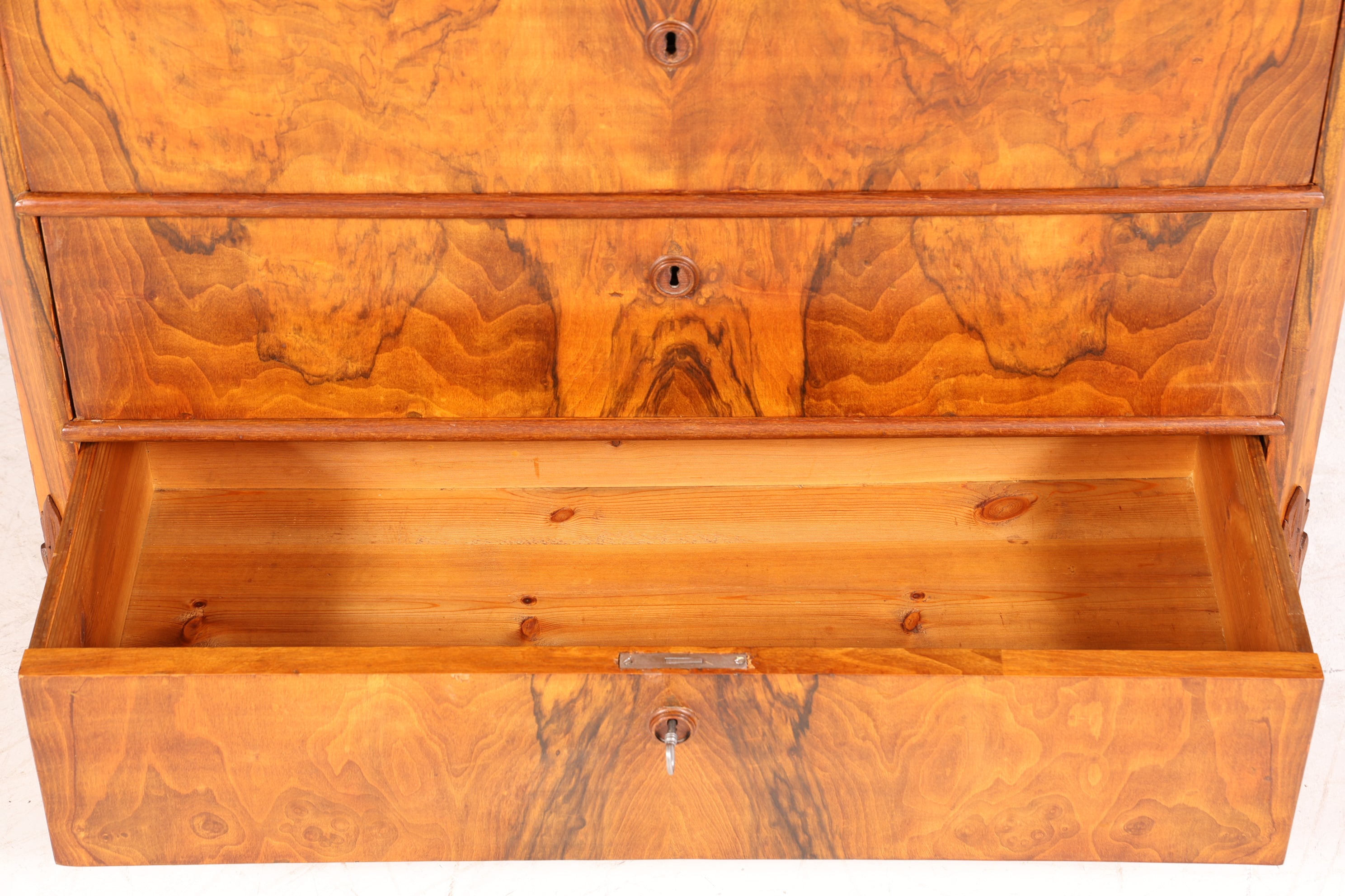 Traumhafter Louis Philippe Sekretär um 1880 Gründerzeit Antik Schrank Chiffoniere