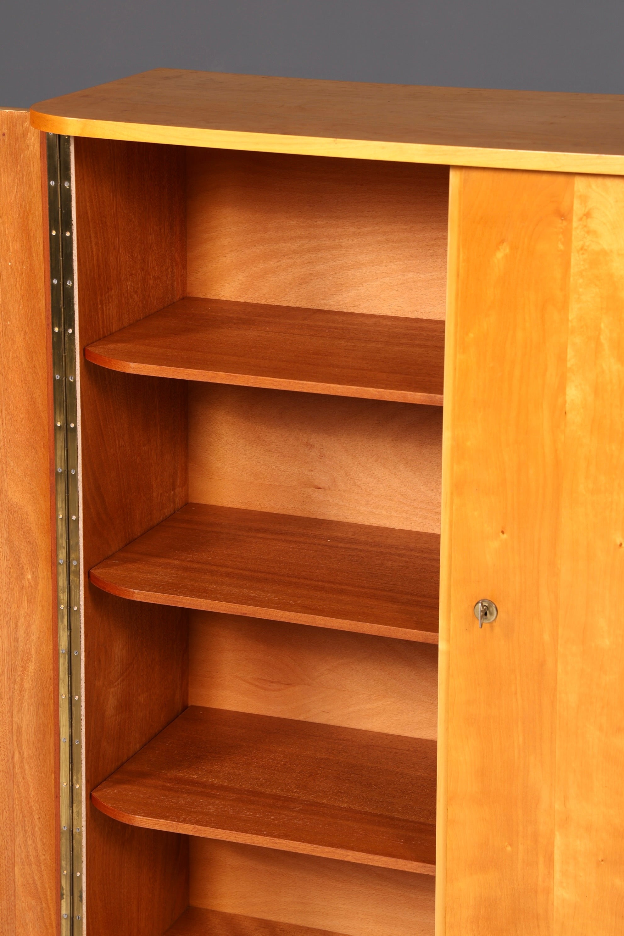 Beautiful mid-century cabinet from the 1960s, linen cabinet, filing cabinet, chest of drawers, vintage wood