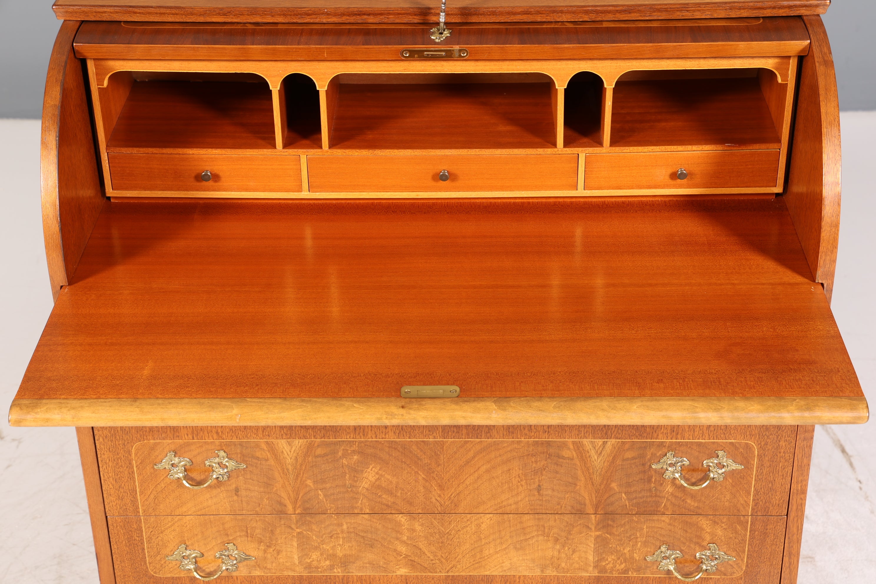 Wunderschöner Sekretär im Barock Stil Büro Kommode Schreibkommode Schreibtisch