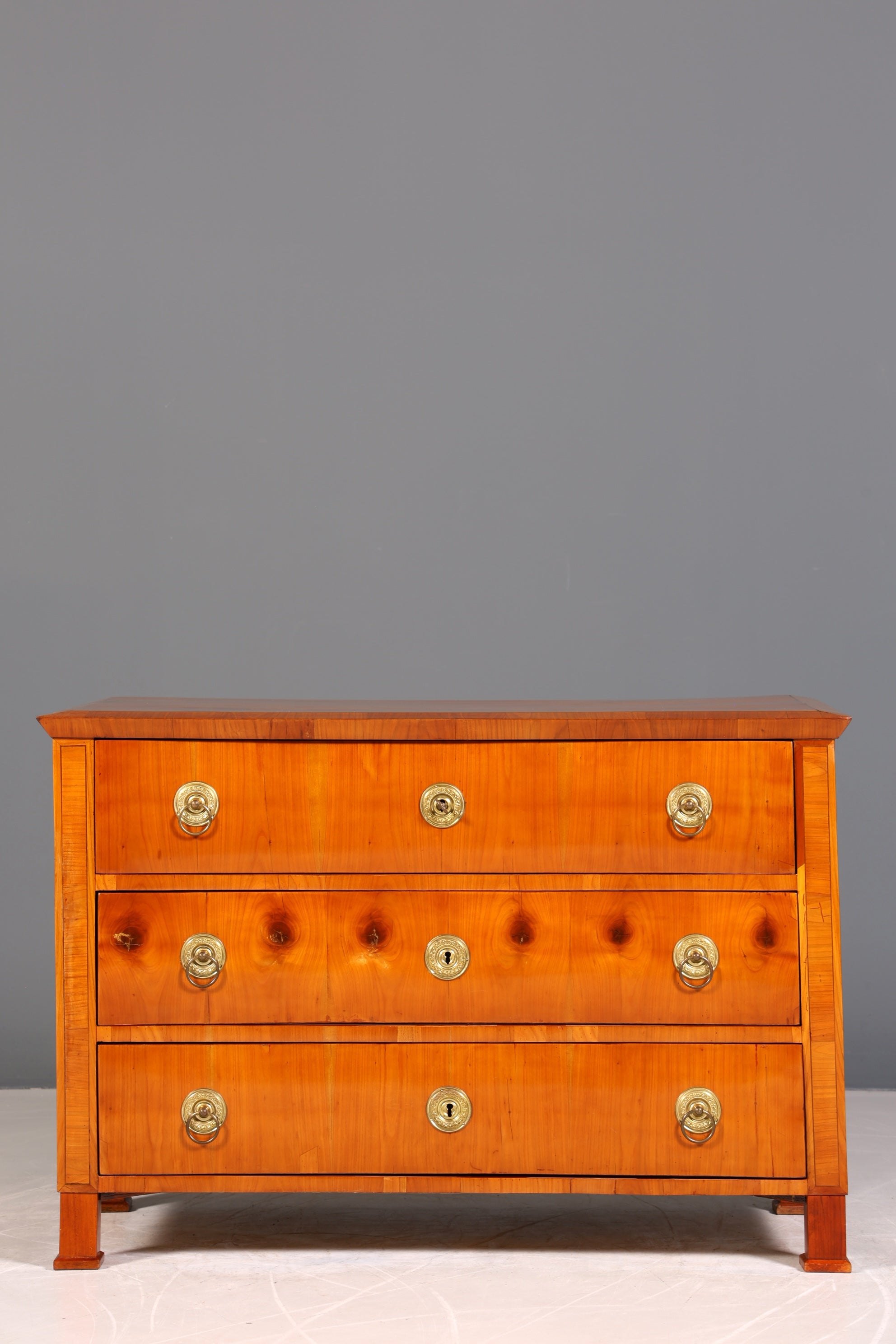 Wunderschöne Original Biedermeier Kommode Antik um 1880 Schubladenkommode Wäschekommode