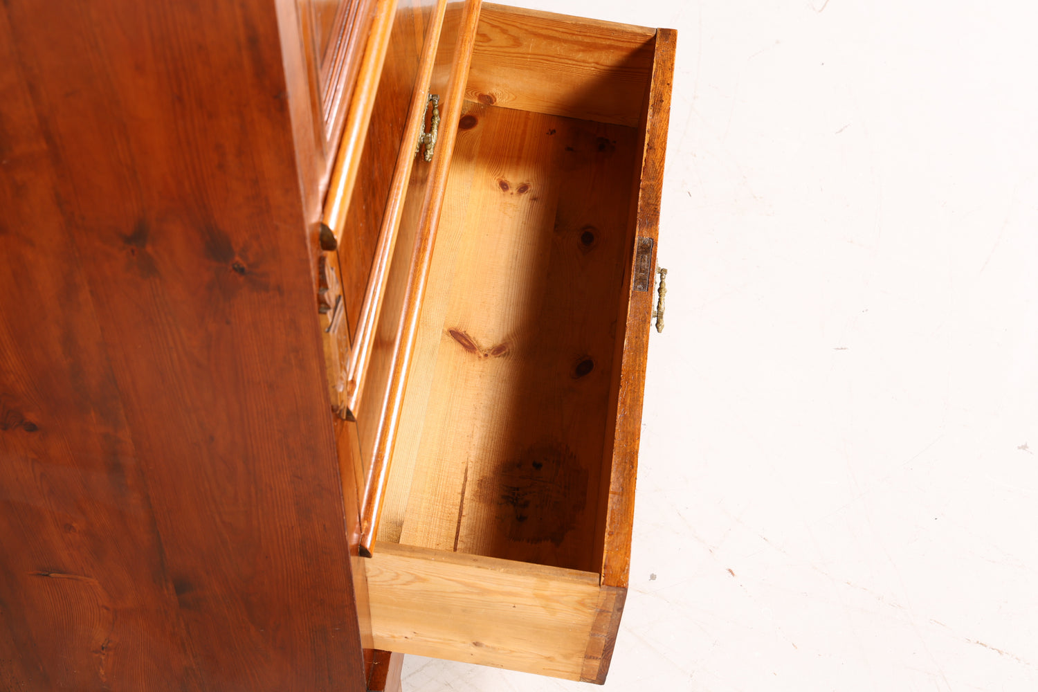 Edler Gründerzeit Sekretär Vertiko Highboard Louis Philippe Kommode Sekretär Schrank um 1880