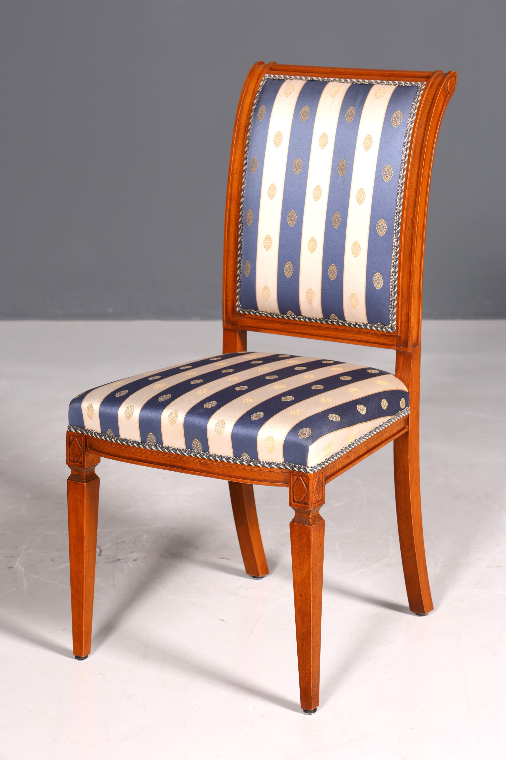 6x Traumhafte Selva Stühle Esszimmer Stuhl Set Villa Borghese Küchenstühle Antik Stil Set