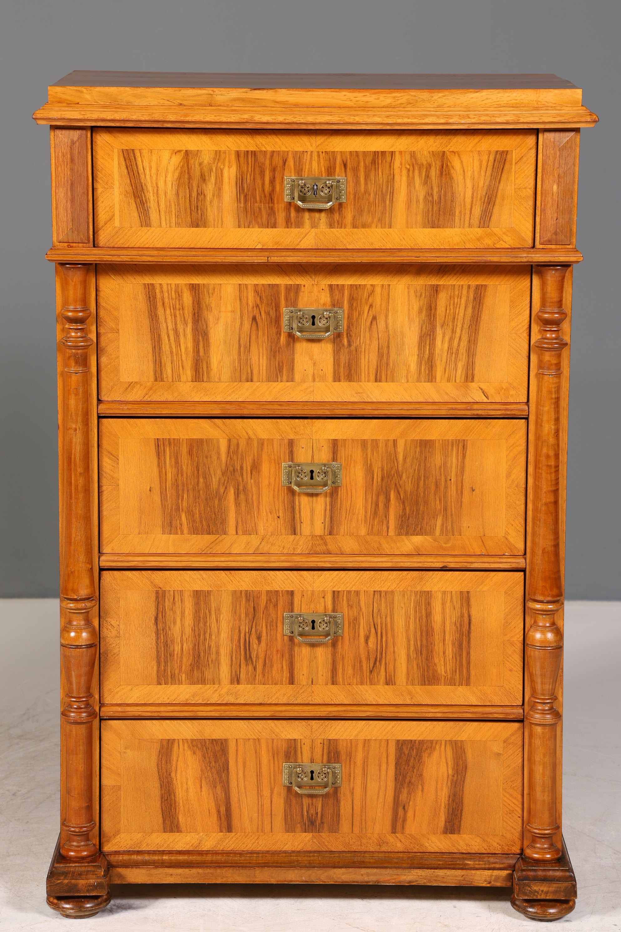 Wunderschöne Gründerzeit Kommode Jugendstil Vertiko Schubladenkommode Antik Wäschekommode