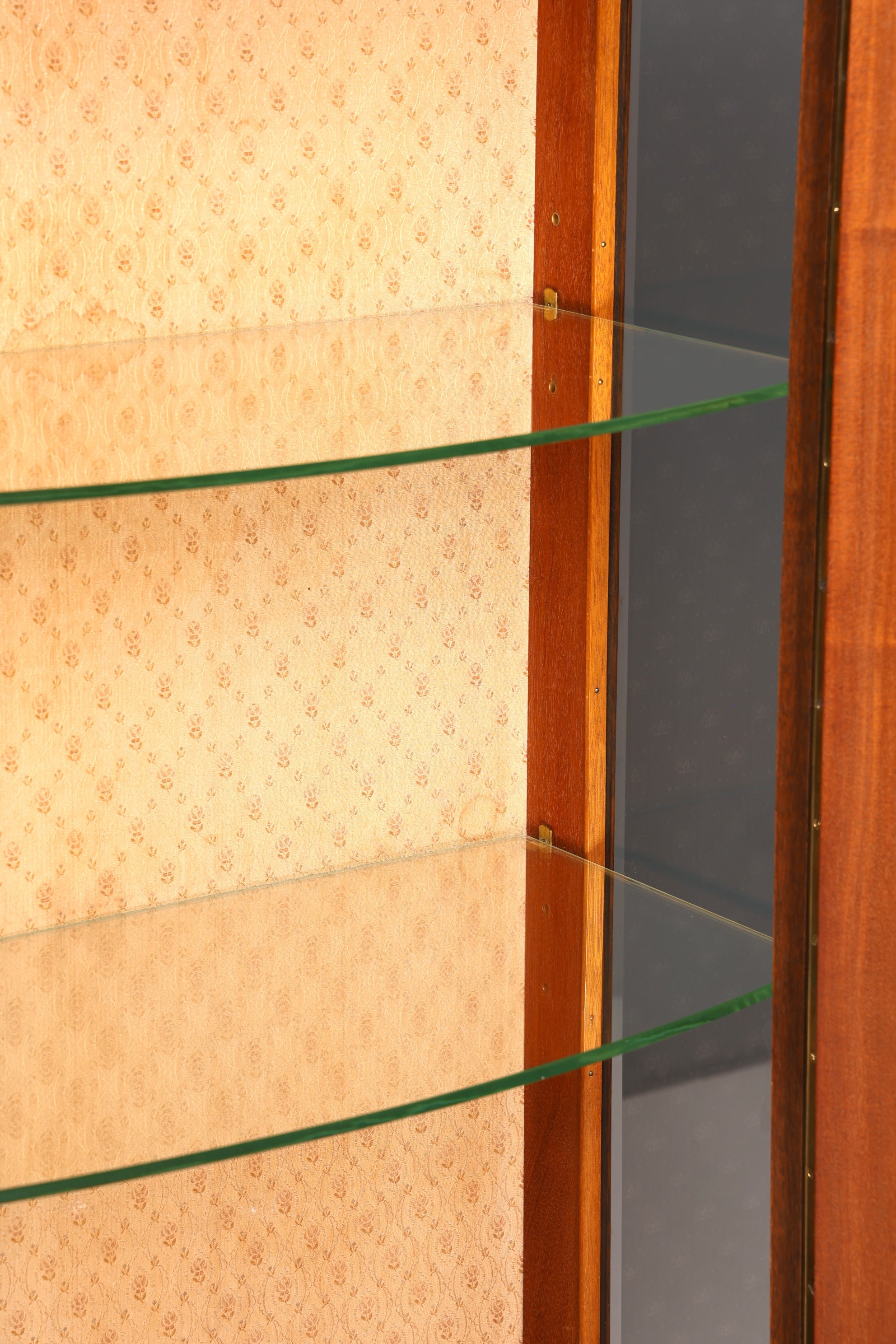 Traumhafte Jugendstil Vitrine um 1910 echt Holz Bücherschrank Eiche Antik Küchenschrank Geschirrschrank