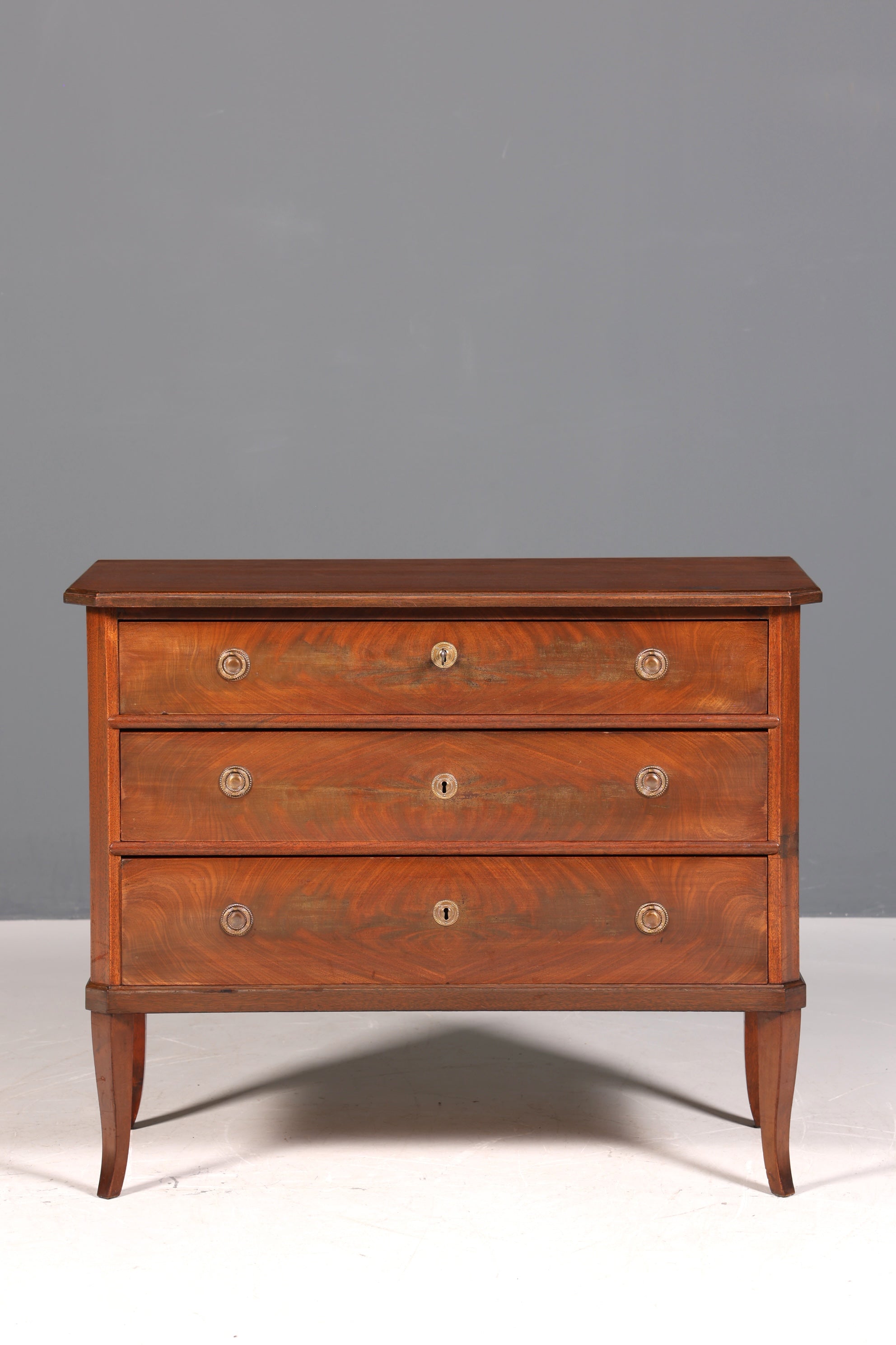 Wunderschöne Kommode im Gustavianischen Stil echt Holz Schubladenkommode Englisch Wäschekommode