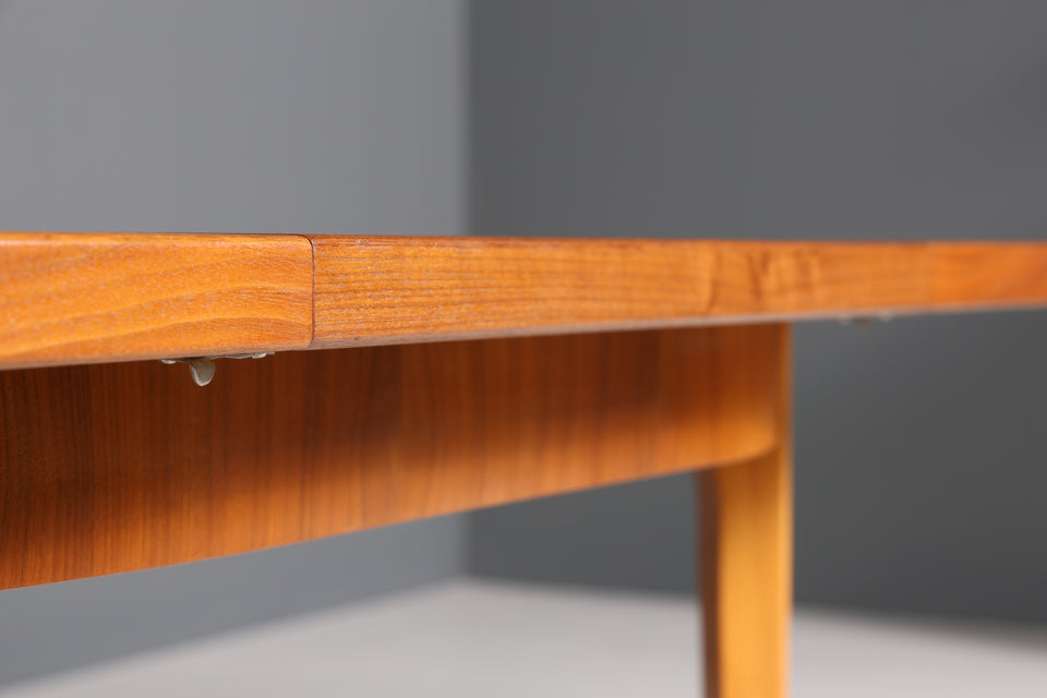 Wunderschöner Mid Century Esstisch ausziehbarer Danish Design echt Holz Küchentisch Esszimmer Tisch