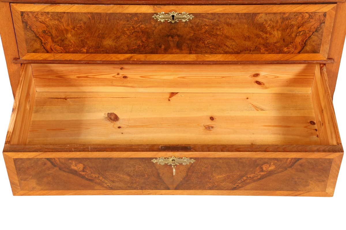 Stilvoller Gründerzeit Sekretär Vertiko Highboard Jugendstil Kommode Schrank um 1880
