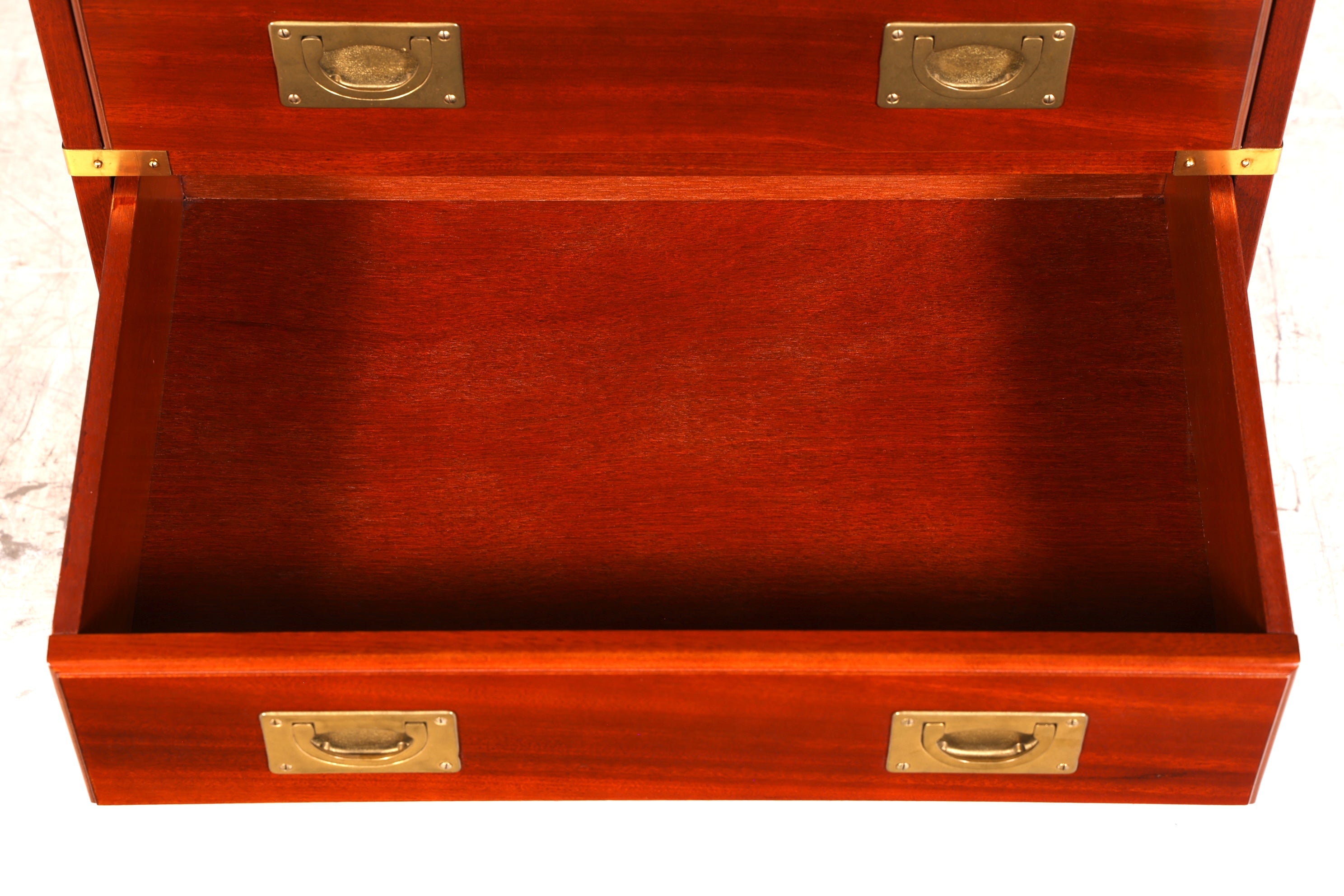 Wunderschöne Maritime Kommode Englisch Vertiko Military Chest Schrank Schubladenkommode