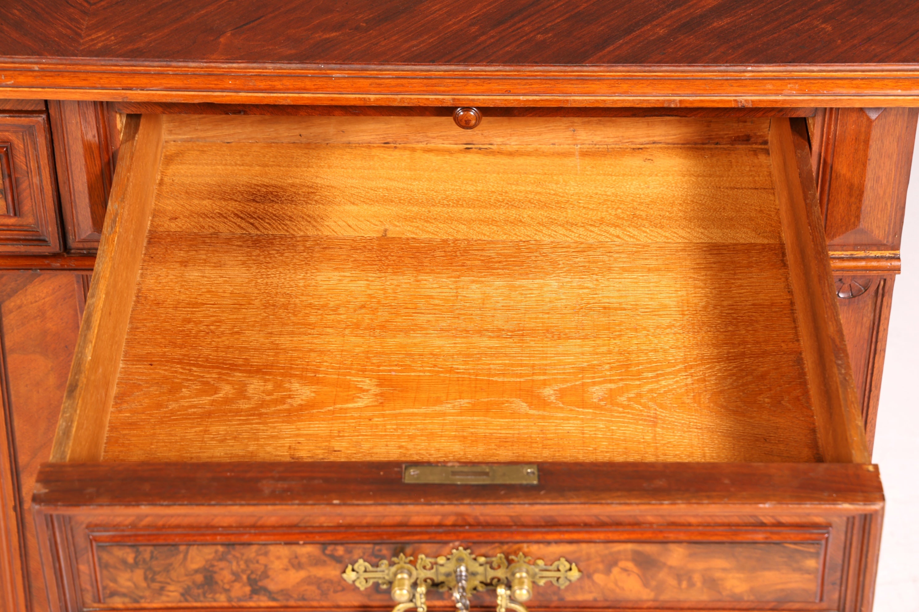 Wunderschöner Gründerzeit Schrank Antik echt Holz Sideboard um 1890 Kommode Anrichte