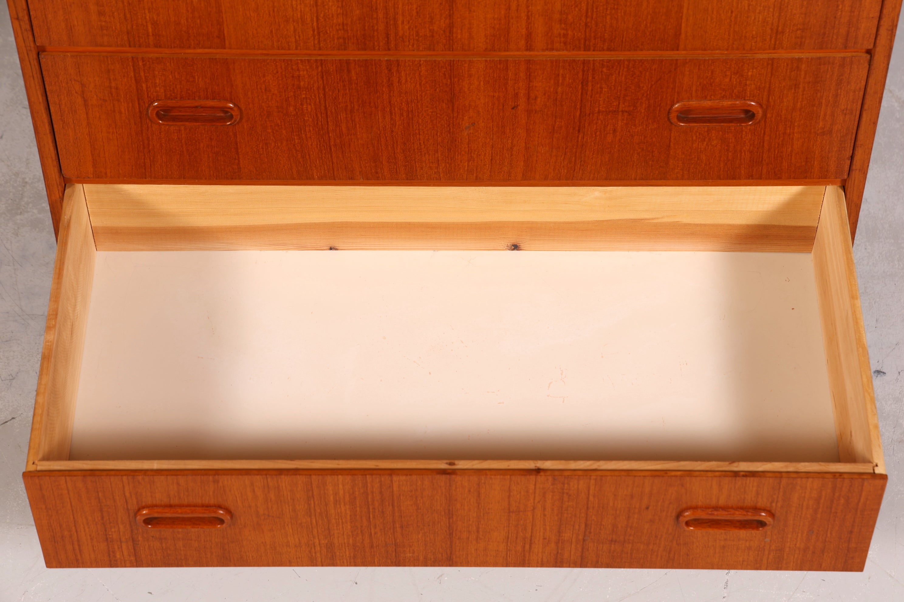 Wunderschöne Mid Century Kommode Teak Holz Sideboard Vintage Schubladen Kommode