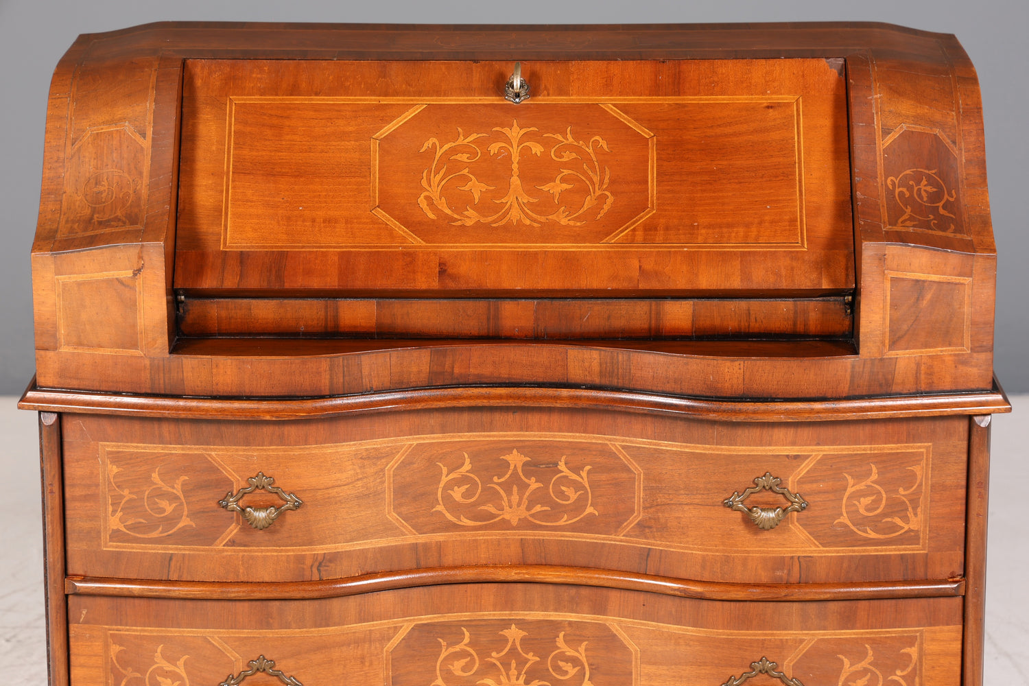 Wunderschöner Sekretär im Barock Stil Büro Kommode Schreibkommode Schreibtisch