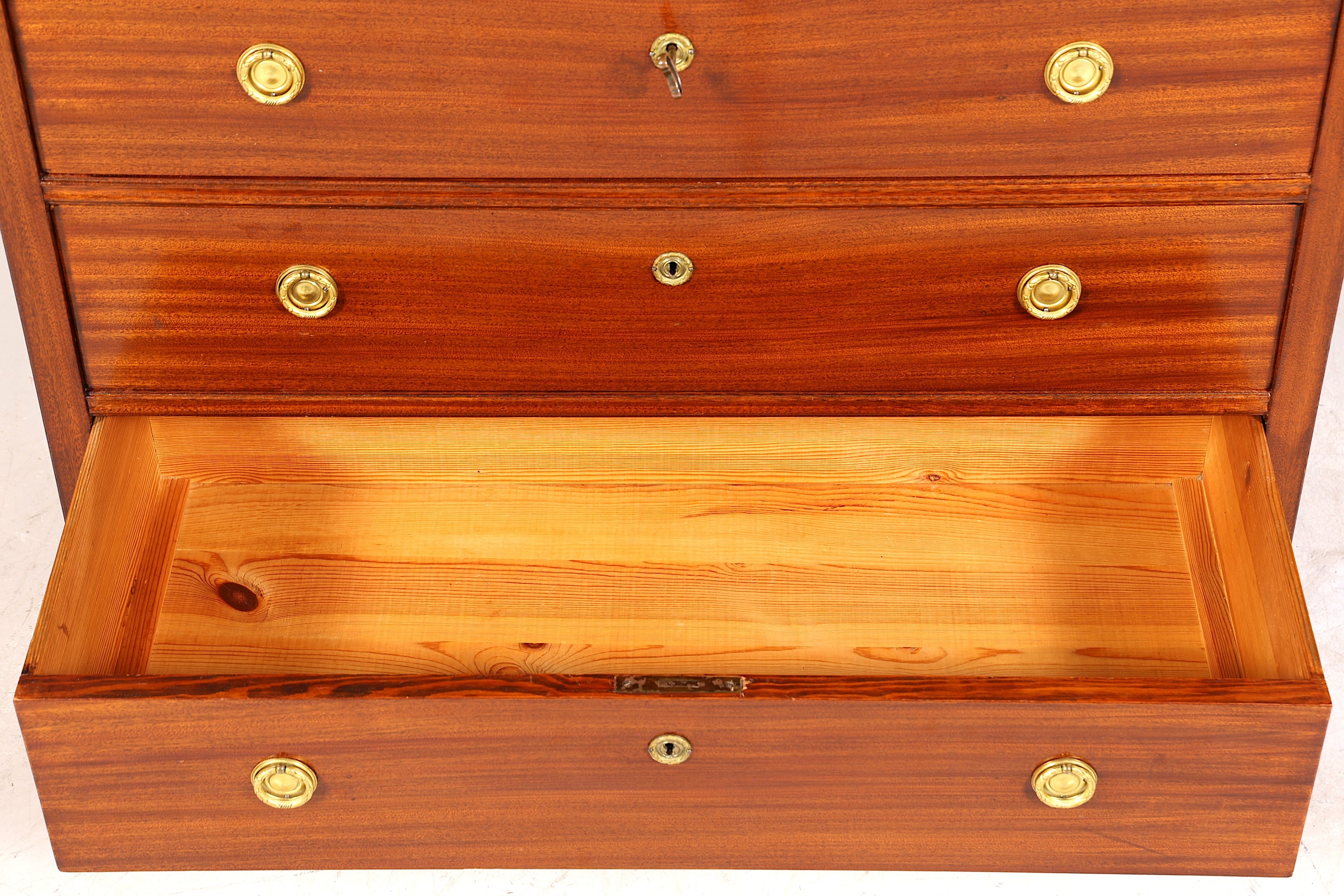 Wunderschöne Englische Antik Kommode Mahagoni Sideboard Schubladenkommode