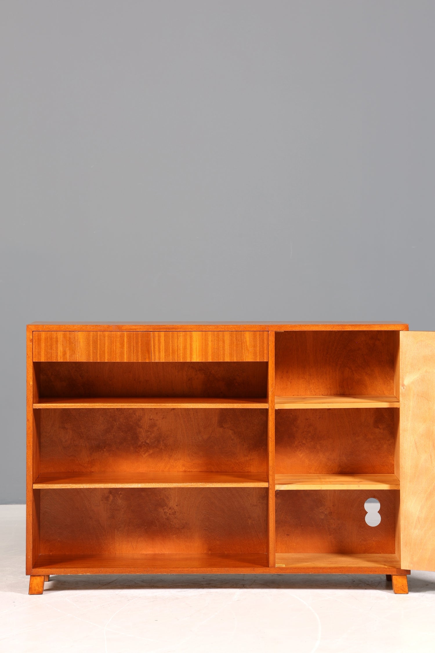 Wunderschönes Mid Century Sideboard Vintage Schrank Regal Bücherregal 60s Kommode