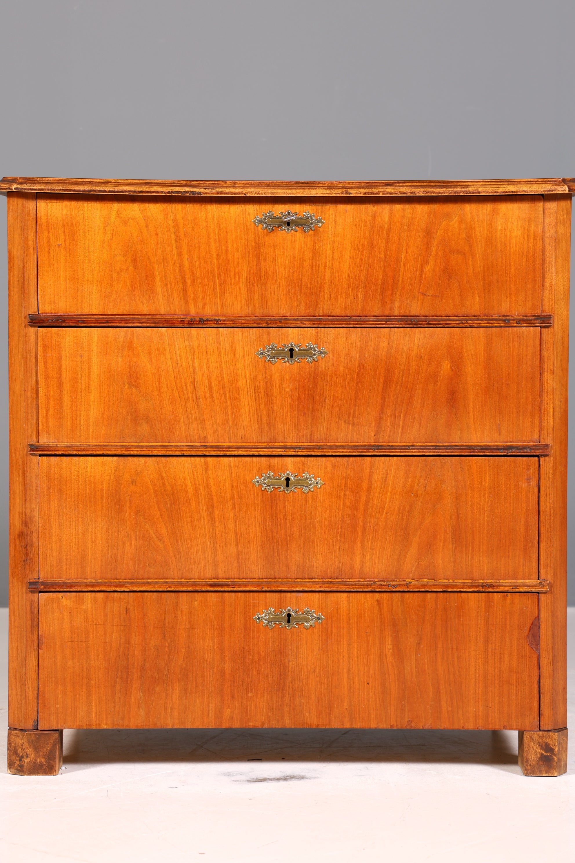 Stilvolle Biedermeier Kommode Louis Philippe Antik Schubladen Kommode Wäschekommode