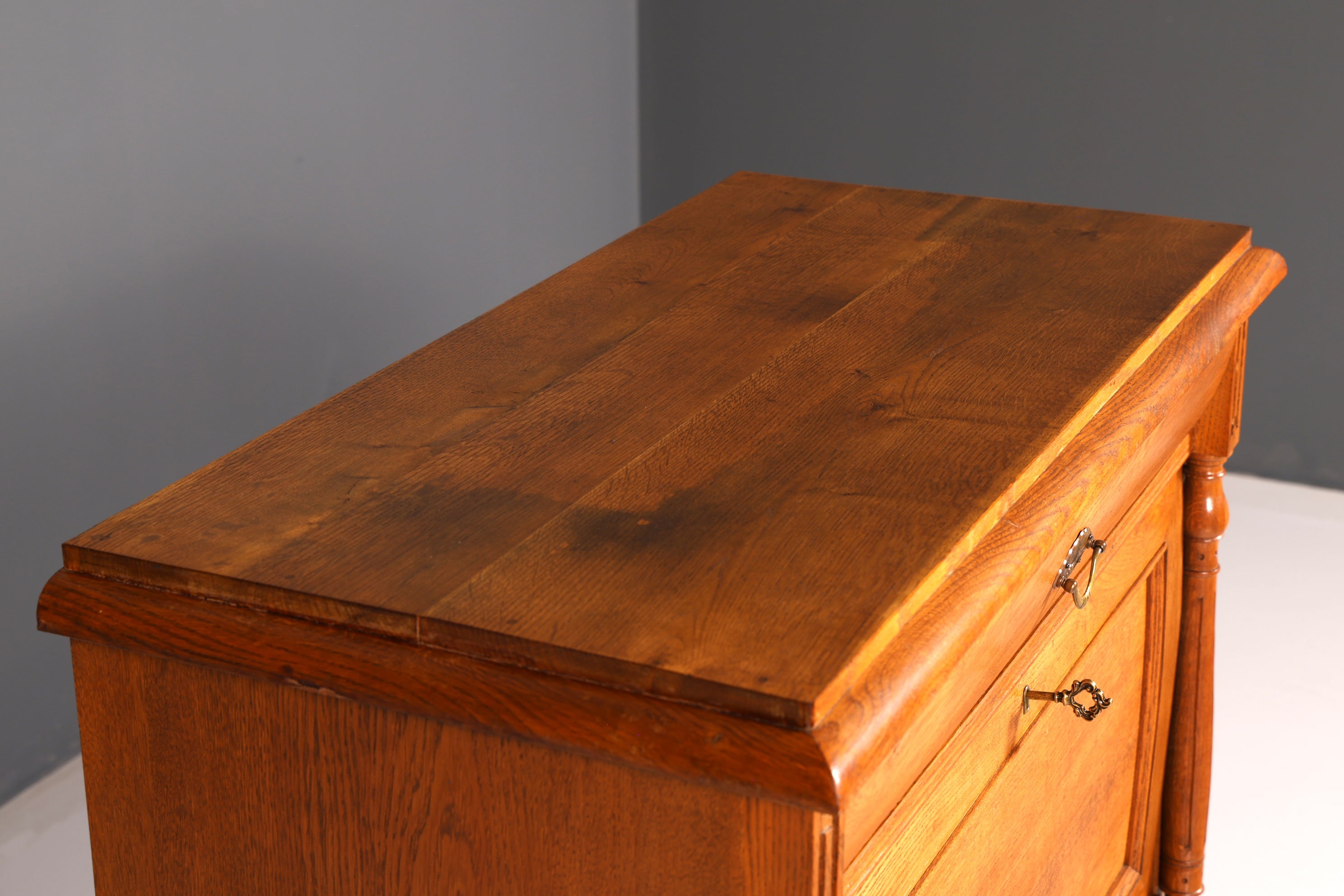 Stilvoller Gründerzeit Sekretär Vertiko Highboard Jugendstil Kommode Landhaus Schrank um 1880 Antik